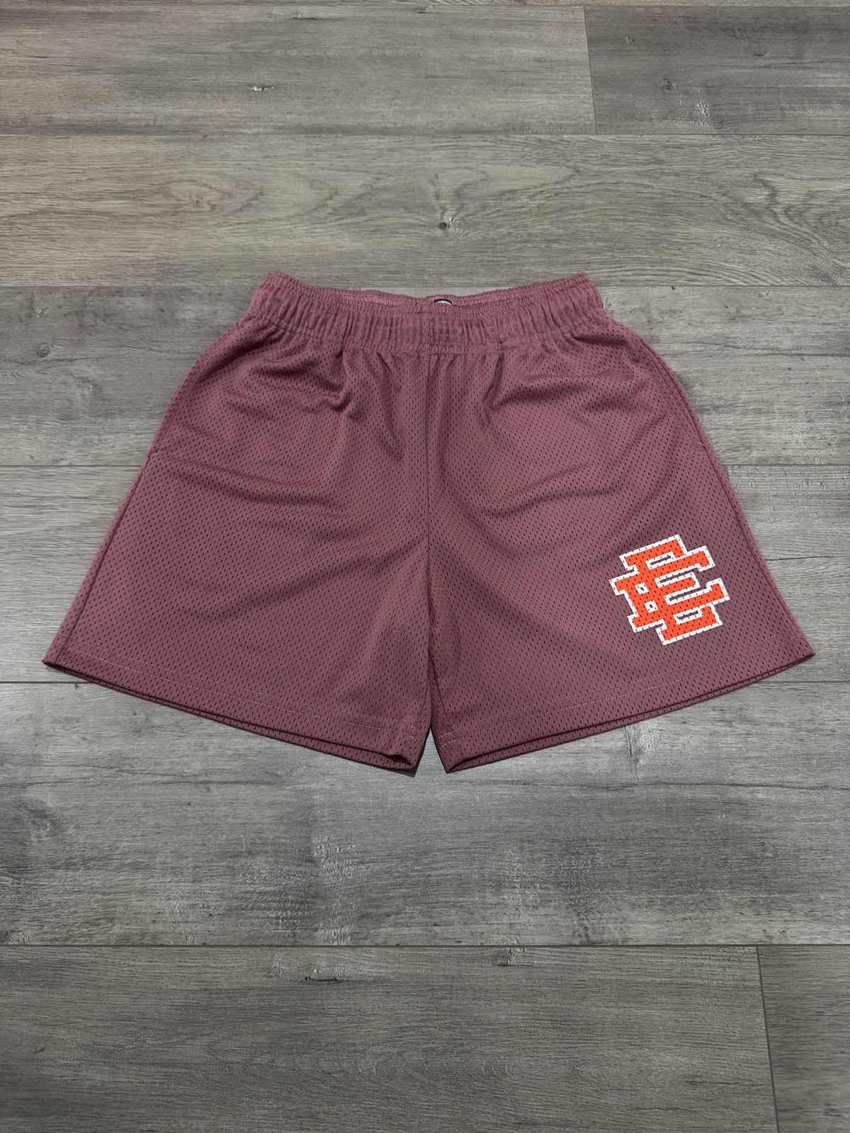 Eric Emanuel Shorts - EE - Light Burgundy / Orange SS21