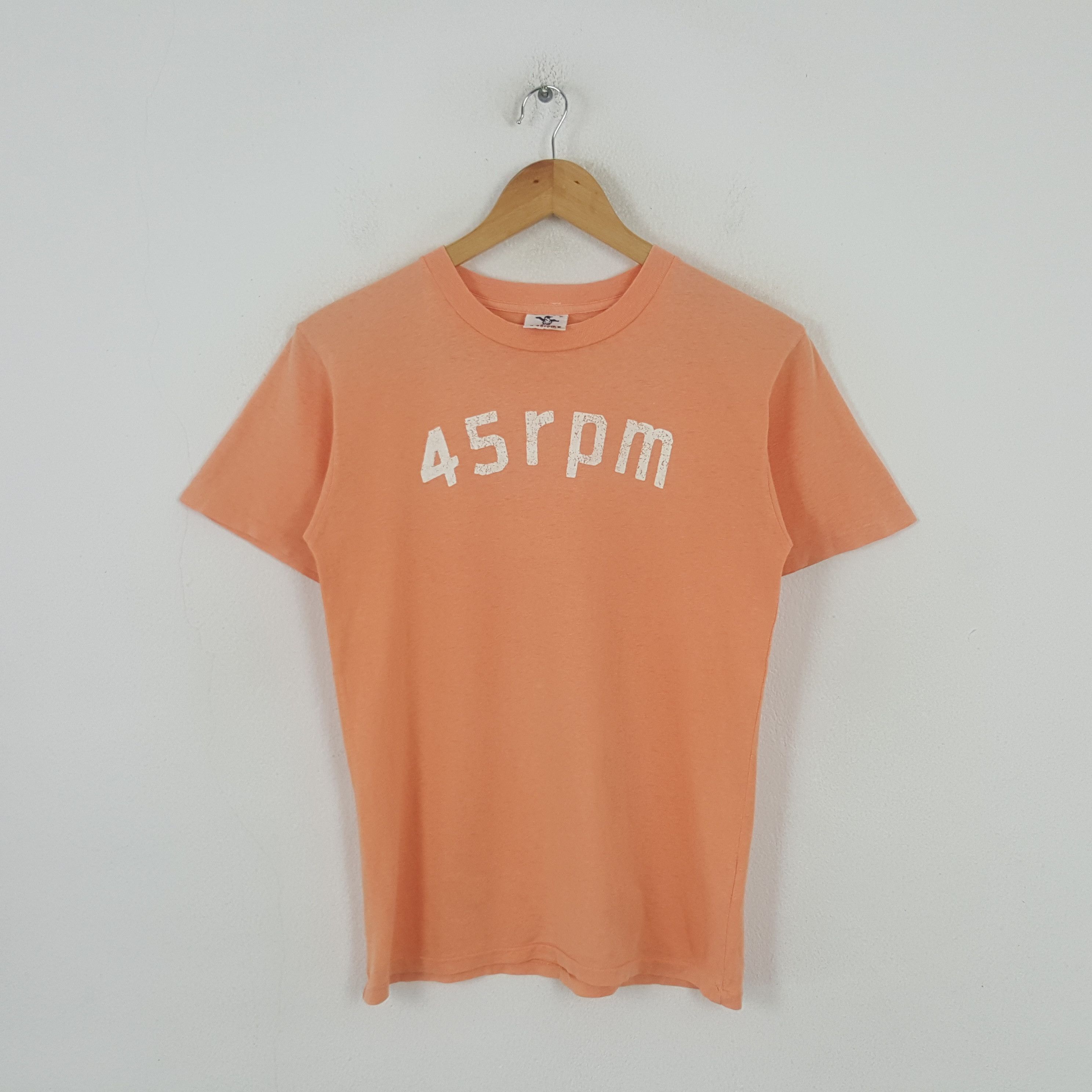 45rpm Vintage 45rpm Japanese Brand Retro Tshirt RR8 Size US S / EU 44-46 / 1 - 1 Thumbnail