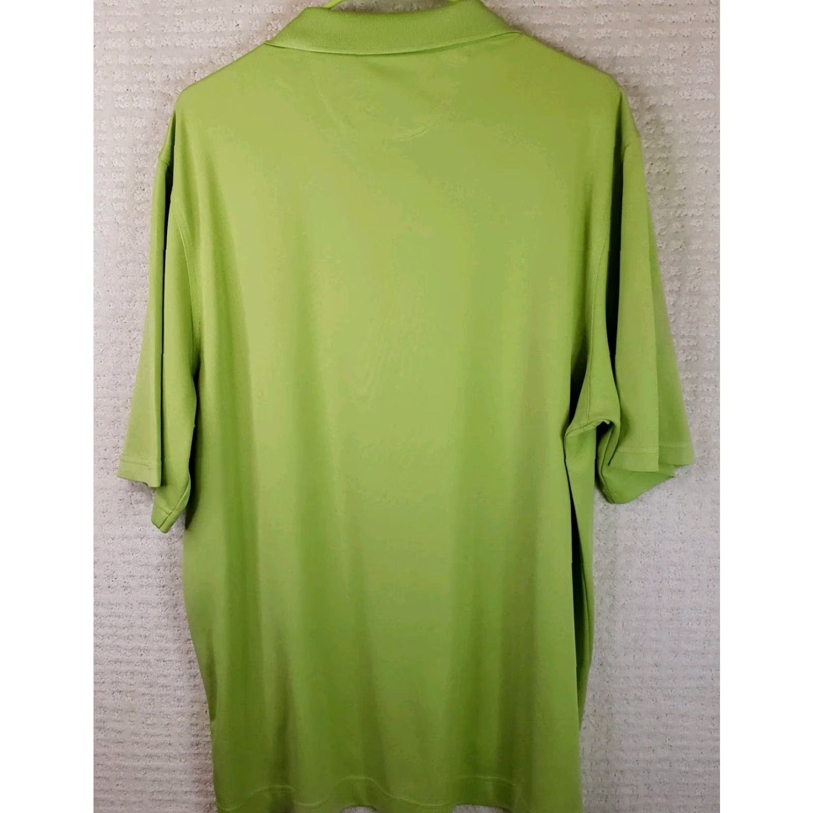 Vintage Bobby Jones Polo Shirt Men L Green White Striped Golf Performance Spring Island Size US L / EU 52-54 / 3 - 7 Thumbnail
