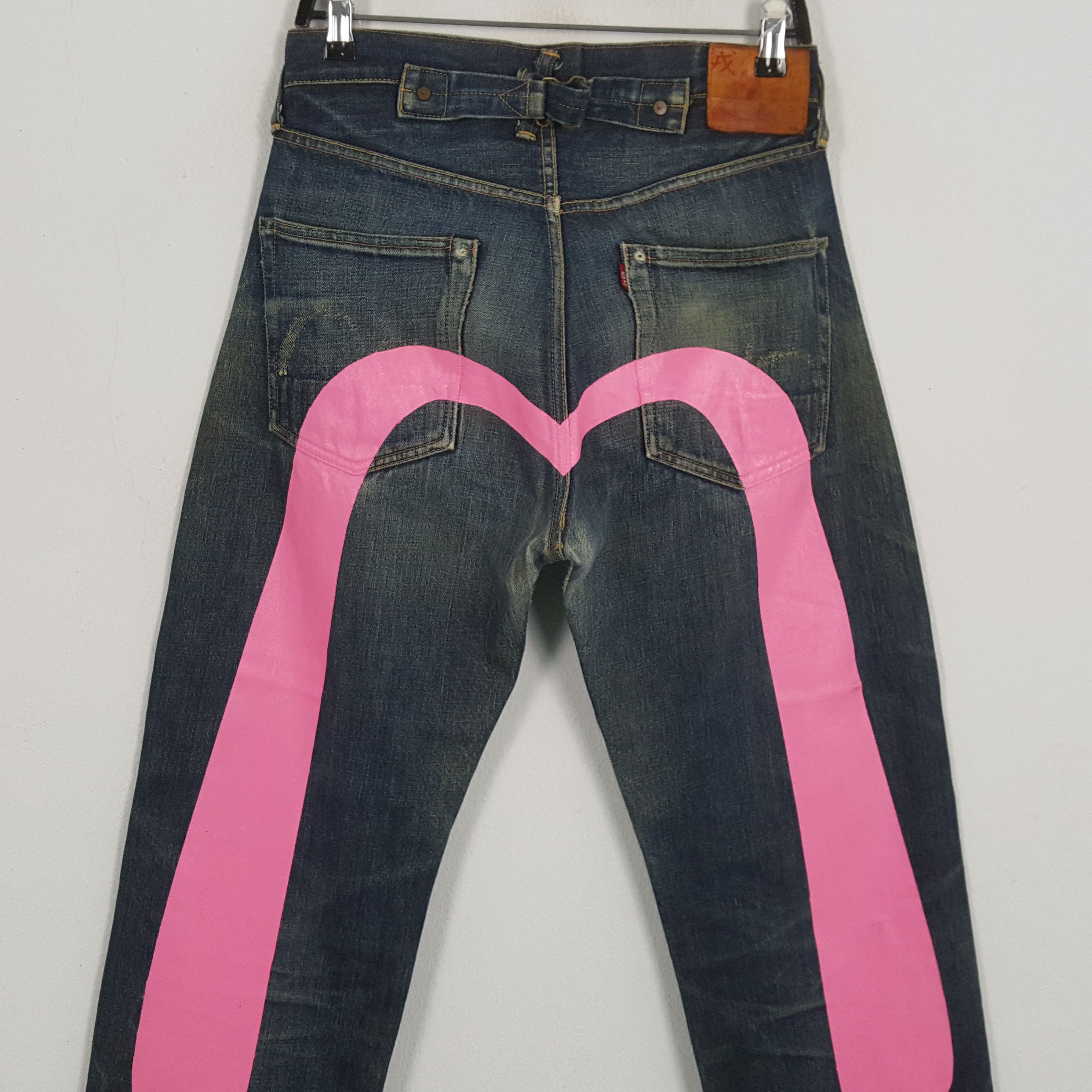 Evisu EVIS Japanese Brand Streetwear Custom Daicock Jeans Size US 29 - 2 Thumbnail
