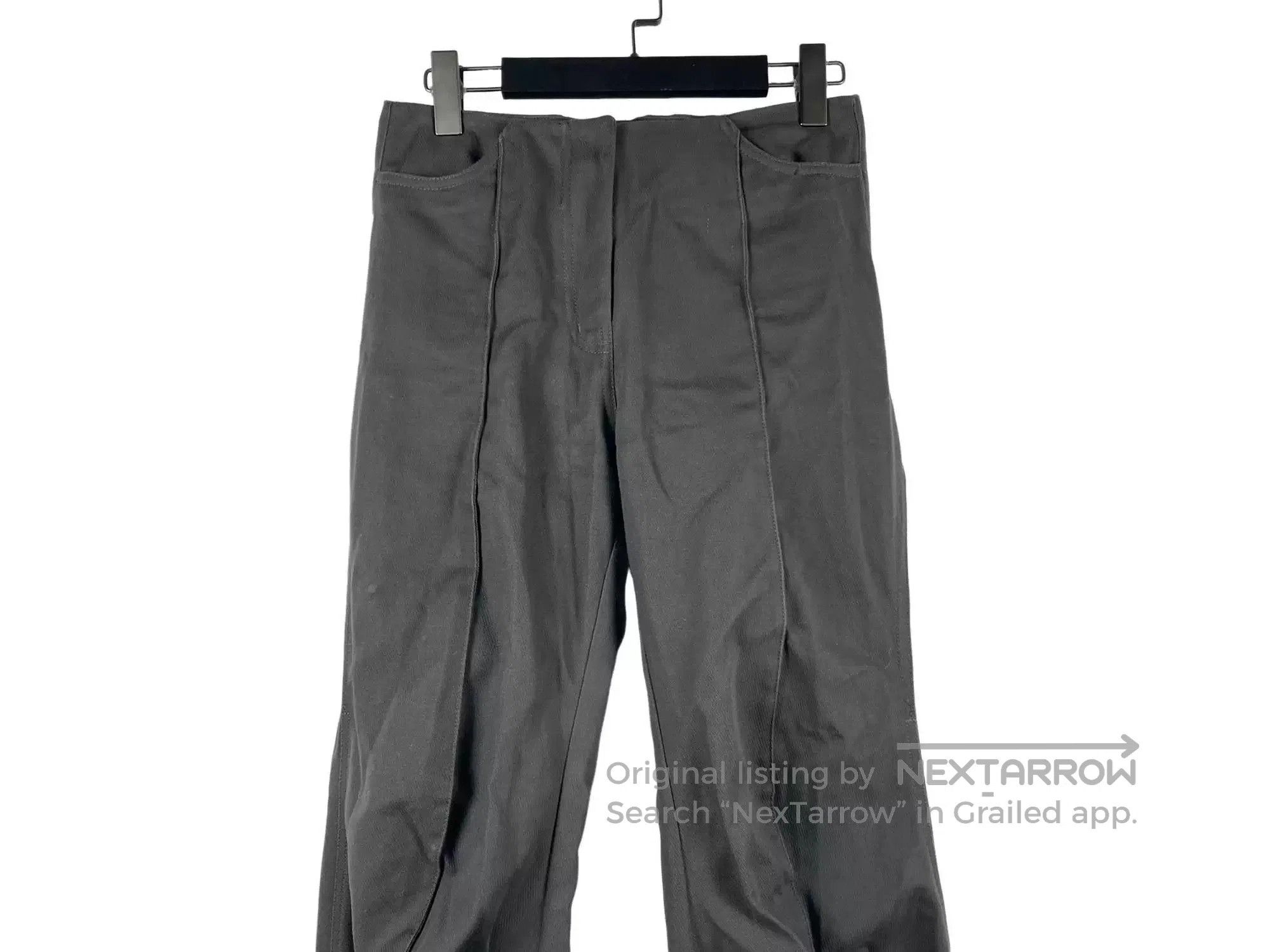 Kiko Kostadinov Kiko Kostadinov Irregular Pleat Casual Pants. Size 35" - 3 Thumbnail