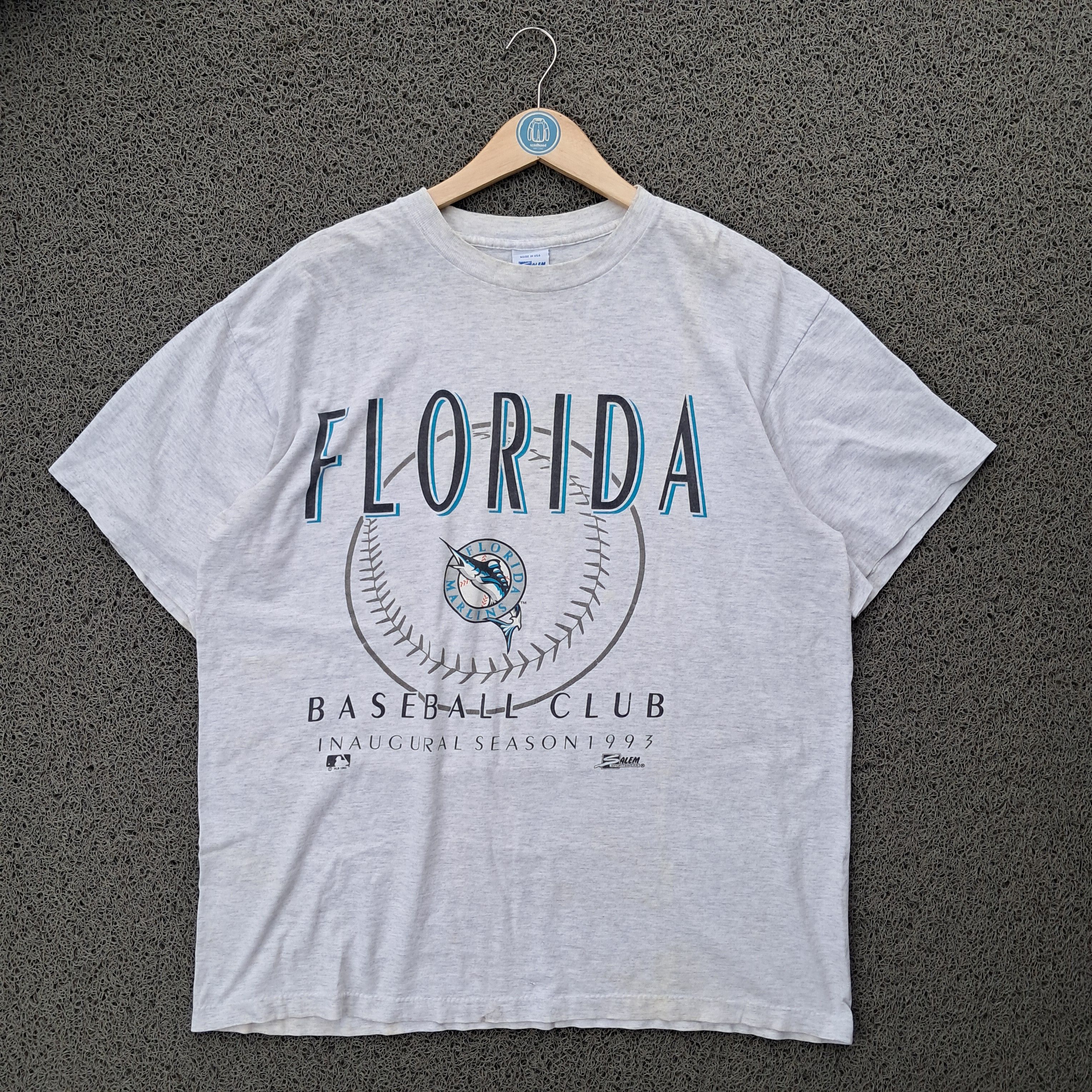 Salem Sportswear Vintage Tee Florida Baseball Club by Salem Sportswear Size US XL / EU 56 / 4 - 1 Thumbnail
