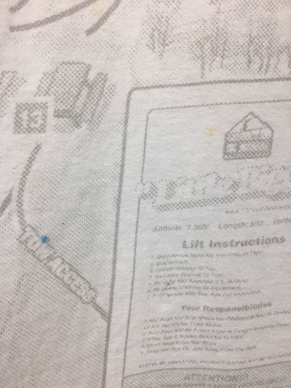 DC DC Shoes All Over Print Park City Resort Trail Map Tee Size US L / EU 52-54 / 3 - 15 Thumbnail