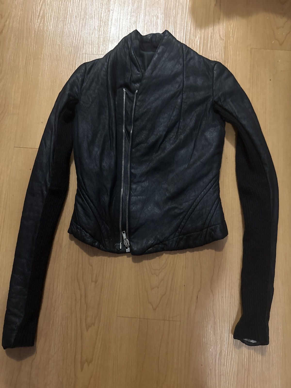Rick Owens 08 rick owens leather jacket Size M / US 6-8 / IT 42-44 - 1 Thumbnail