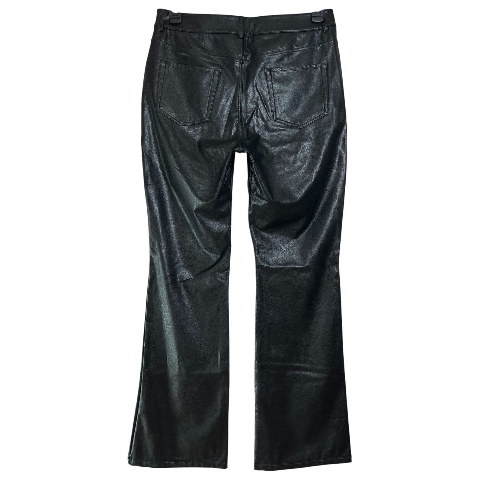Commando Commando Faux Leather Five Pocket Flare Pant L Black EUC Size 26" / US 2 / IT 38 - 2 Thumbnail