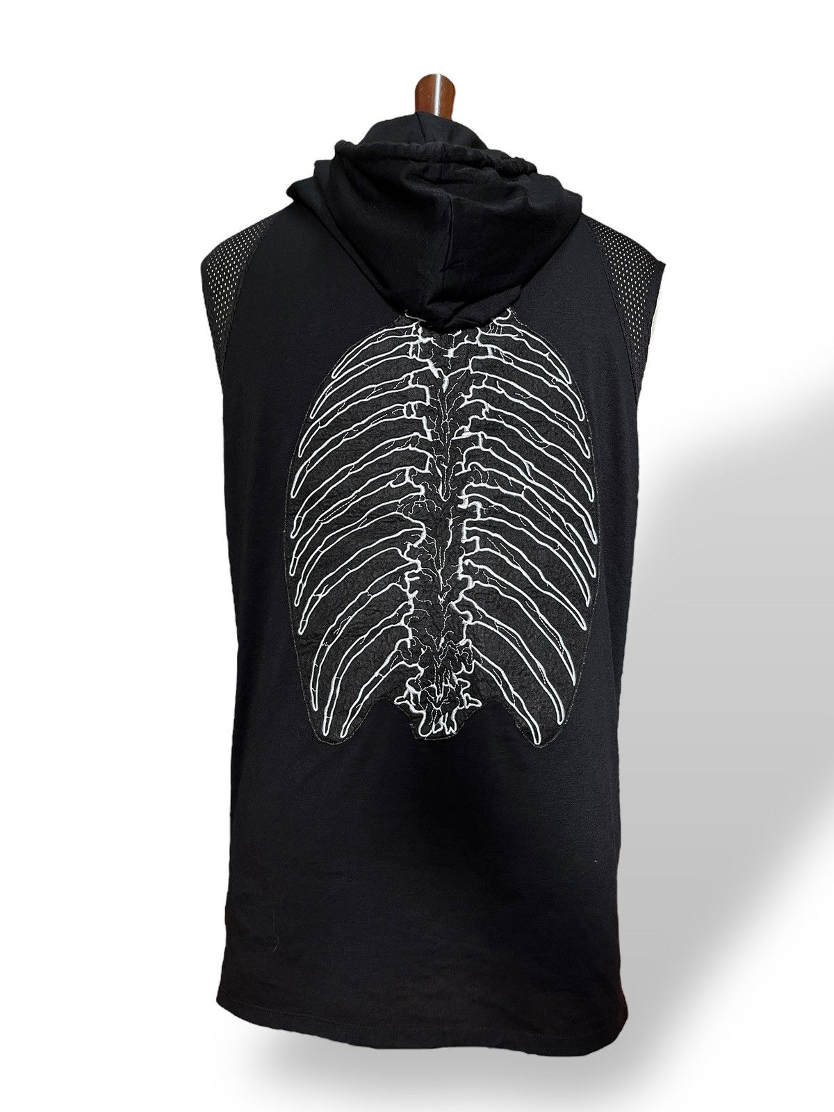If Six Was Nine Japanese Brand Glad News Sleeveless Hoodies Size US M / EU 48-50 / 2 - 14 Thumbnail