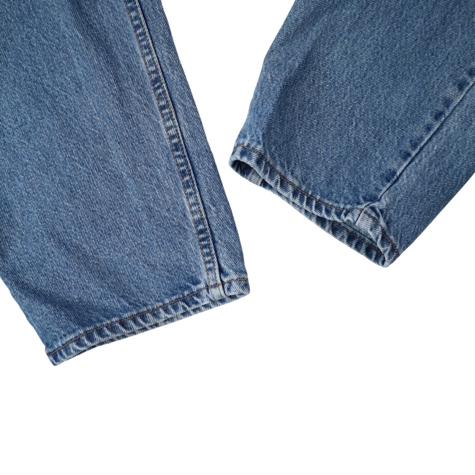 Levi's × Vintage Vintage Levis 550 Orange Tab Denim Jeans Size US 33 - 3 Thumbnail