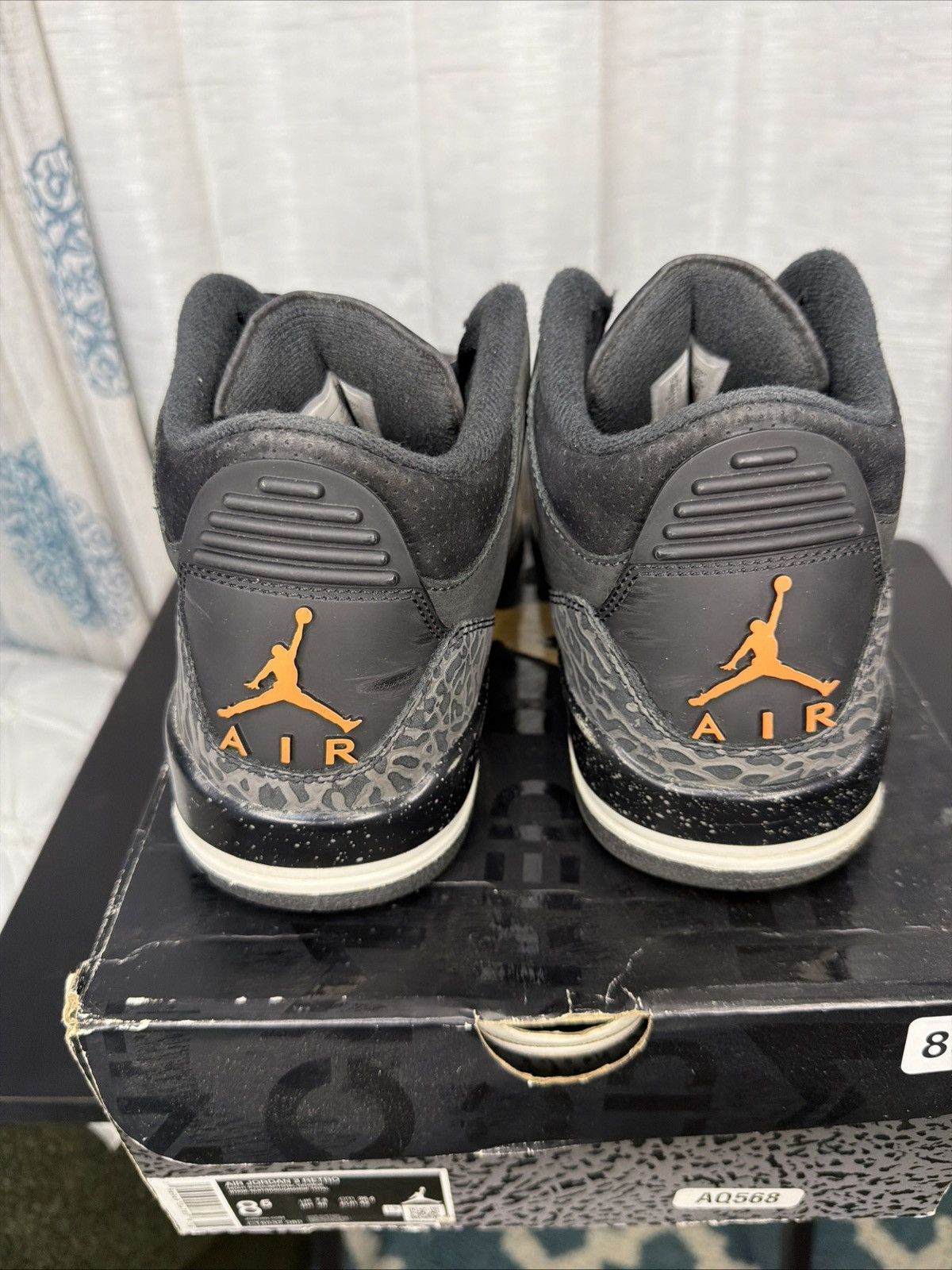 Nike Jordan 3 Retro Fear Pack size 8.5 Men’s Size US 8.5 / EU 41-42 - 5 Thumbnail