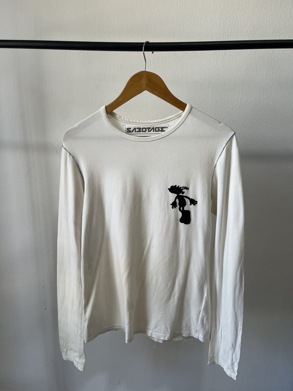 Santa Cruz Skateboards 2000 Sabotage Japan Long Sleeve #99 Size US S / EU 44-46 / 1 - 1 Thumbnail