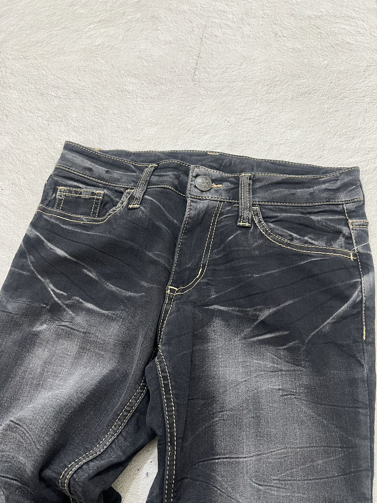Kapital 2000s Japanese Y's Junya Cdg Wrinkle Bootcut y2k Lgb Ifsix Size US 30 / EU 46 - 3 Thumbnail