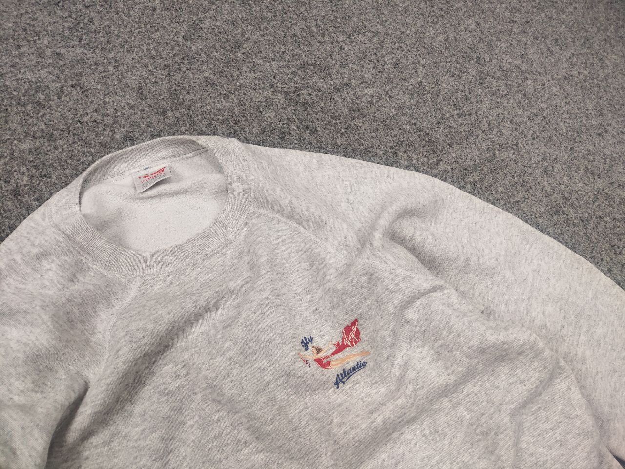 Vintage Rare Vintage Virgin Fly Atlantic sweatshirt princess Diana Size US M / EU 48-50 / 2 - 10 Thumbnail