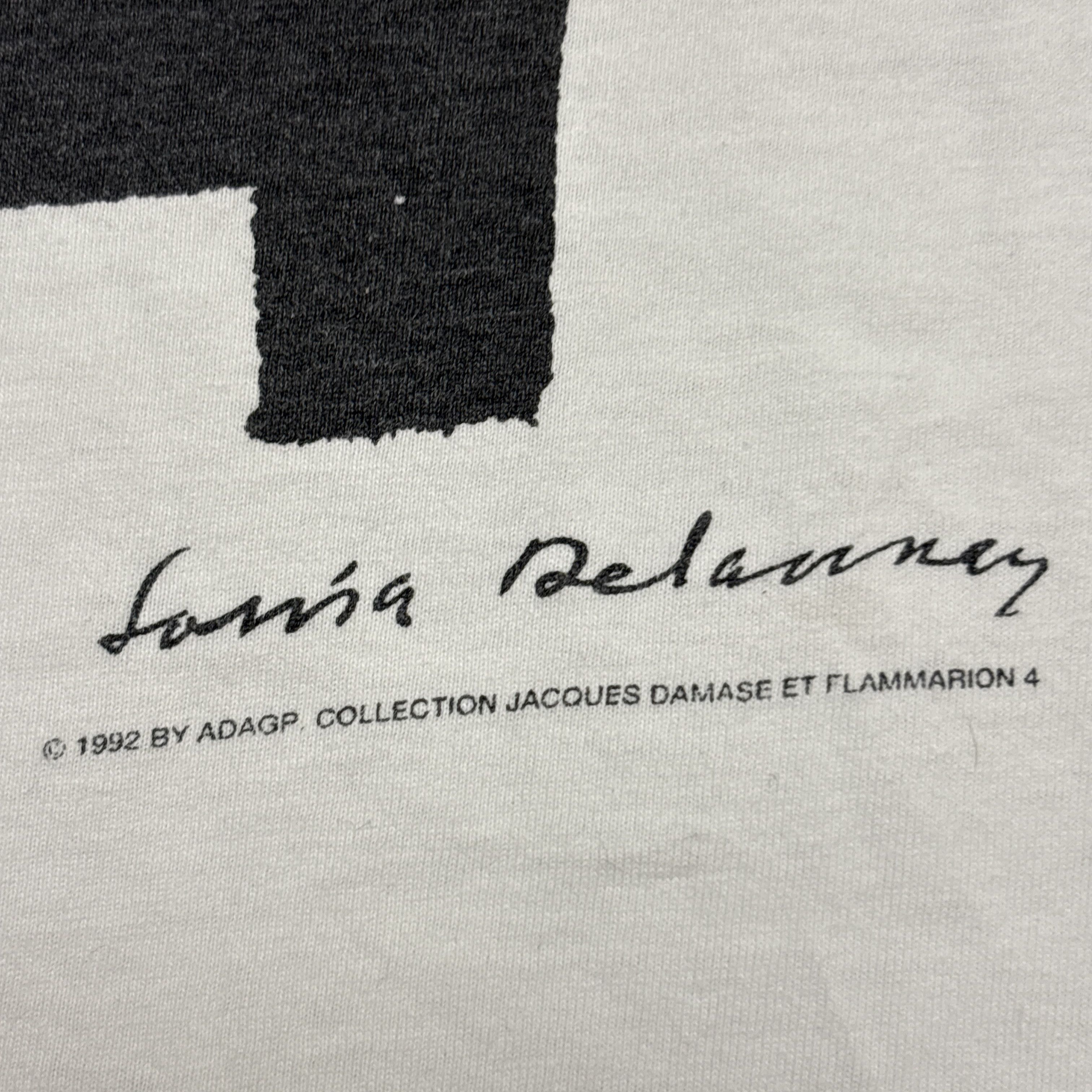 Vintage Sonia Delaunay Vintage Art T Shirt 90s Single Stitch Museum Size US L / EU 52-54 / 3 - 6 Thumbnail