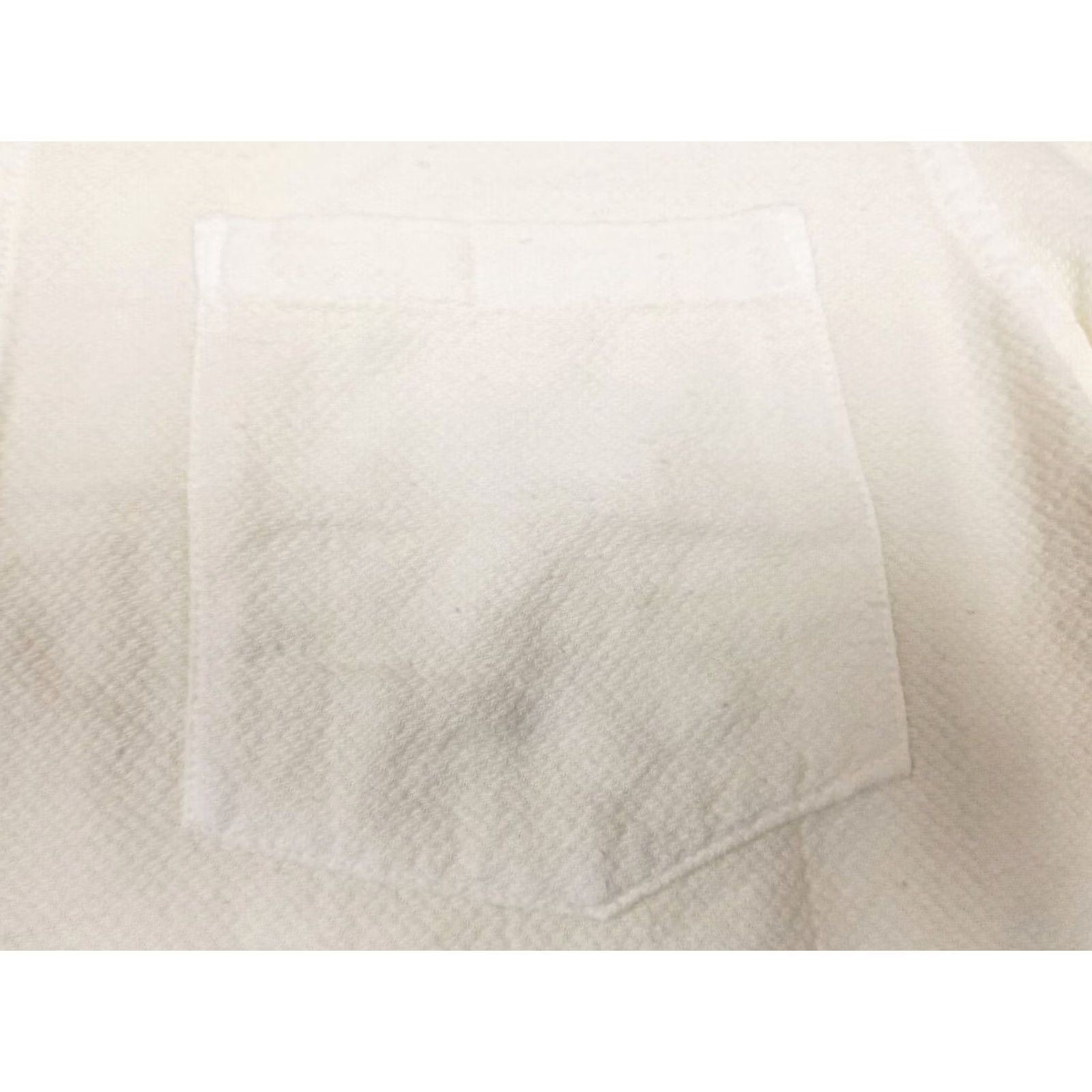 Vintage VINTAGE WHITEHOUSE WHITE COTTON WORK SHIRT JACKET MEDIUM Size US M / EU 48-50 / 2 - 5 Thumbnail