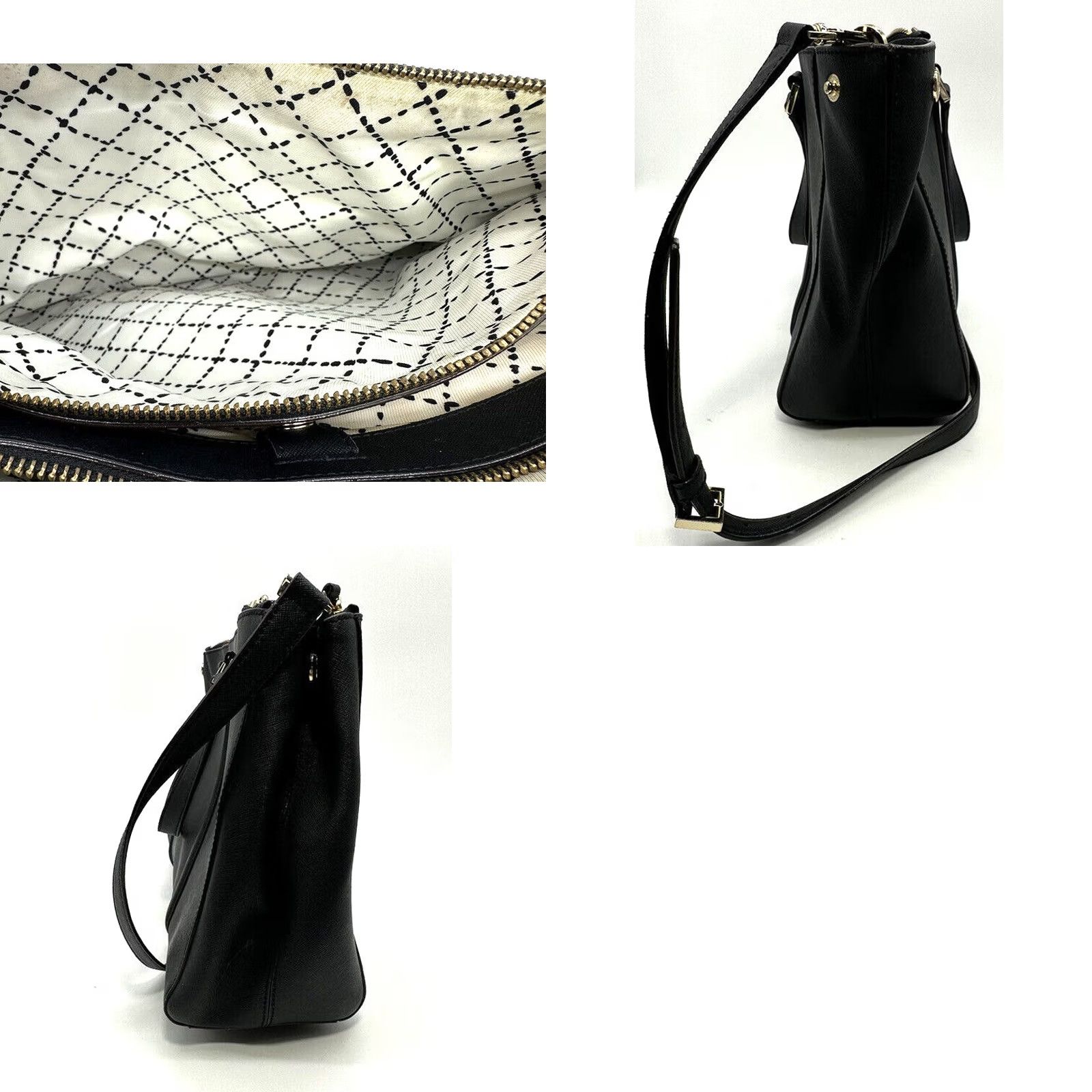 Vintage kate spade Shoulder Bag Kate Spade Newbury Lane Miles BlackOS Women OS Black Miles Shoulder Bag Womens OS Black 90s (if applicable) Size ONE SIZE - 8 Thumbnail