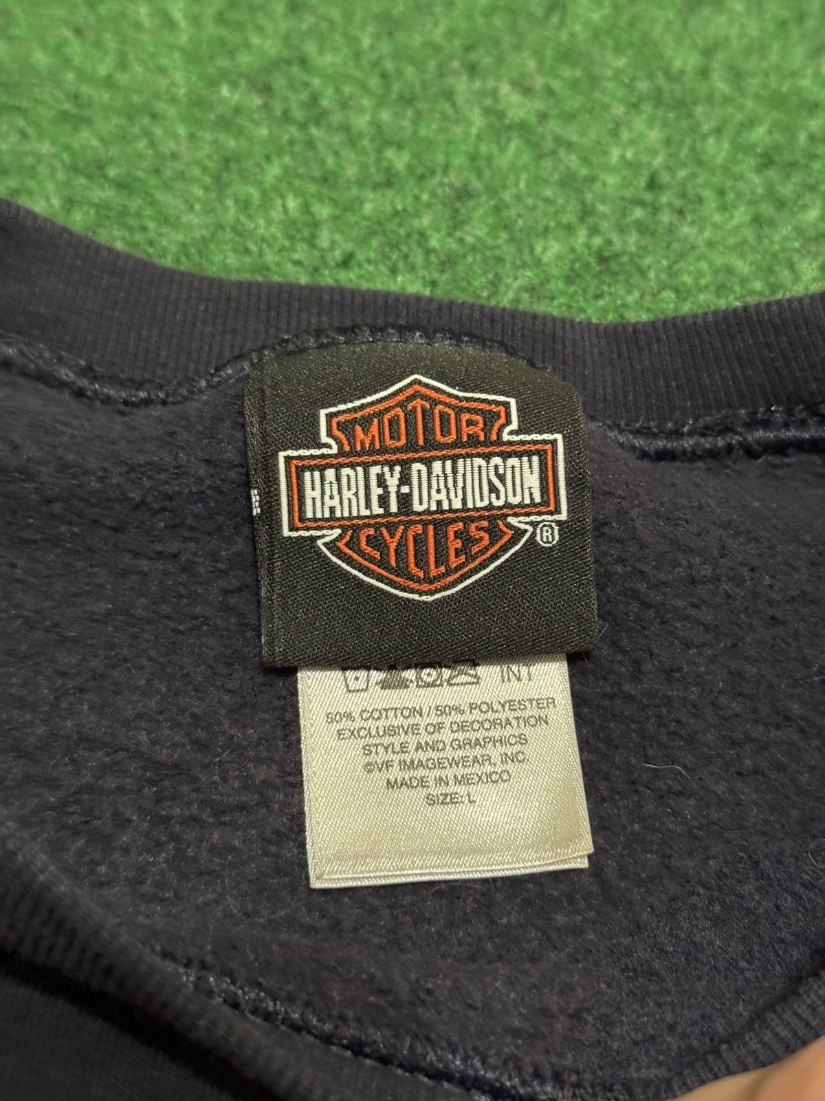 Harley Davidson Harley Davidson Motorcycle Sleeve Hit Biker Sweatshirt L Size US L / EU 52-54 / 3 - 3 Thumbnail