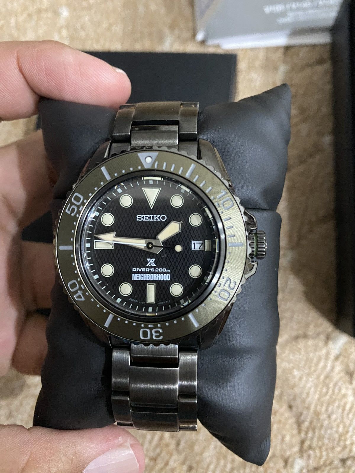 Neighborhood Seiko x Neighborhood Prospex Solar Diver Scuba | Grailed