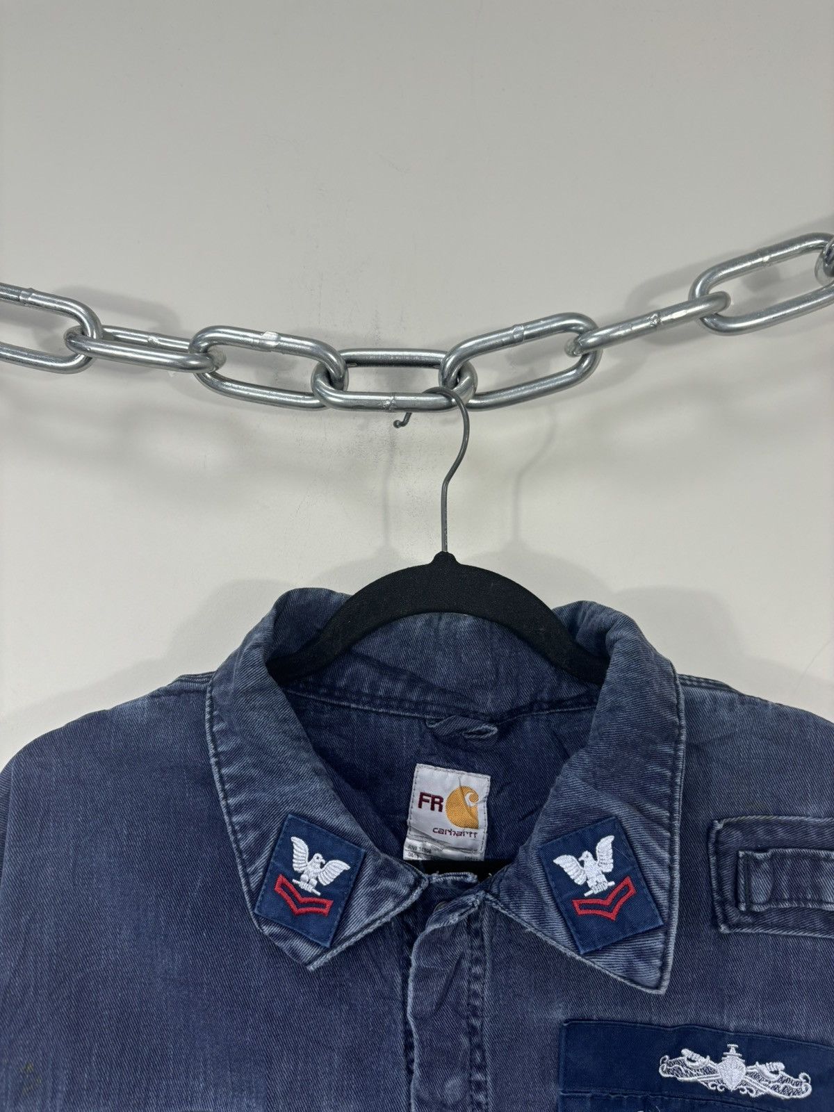 Carhartt Vintage Carhartt Flame Resistant U.S. Navy Cropped Jacket Size US L / EU 52-54 / 3 - 6 Thumbnail