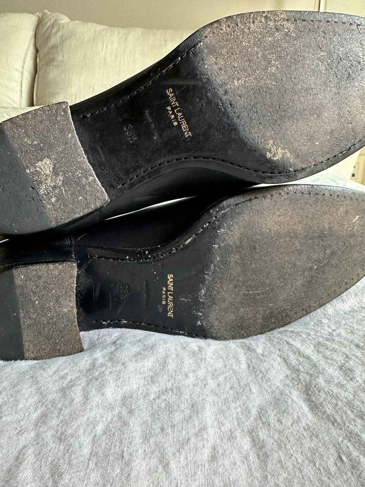 Yves Saint Laurent Hedi Slimane Saint Laurent Chelsea Boot Size US 6.5 / EU 39-40 - 6 Thumbnail