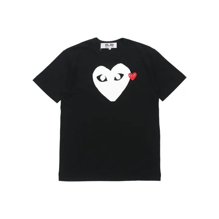 Comme des Garcons Comme des Garçons Play Black Heart Printed T-Shirt 0079 Size US S / EU 44-46 / 1 - 1 Thumbnail