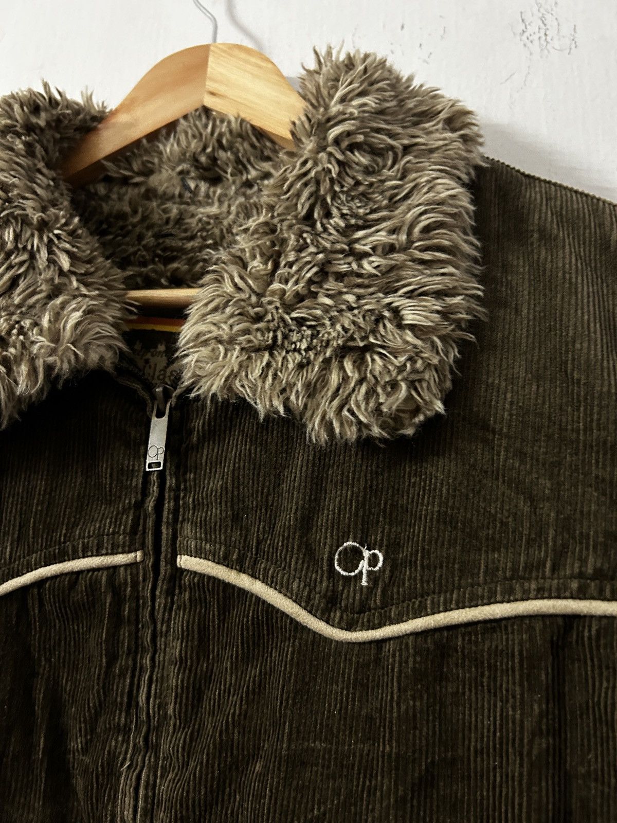 Vintage Vintage Surf Ocean Pacific Corduroy Jacket faux fur Size US M / EU 48-50 / 2 - 2 Thumbnail