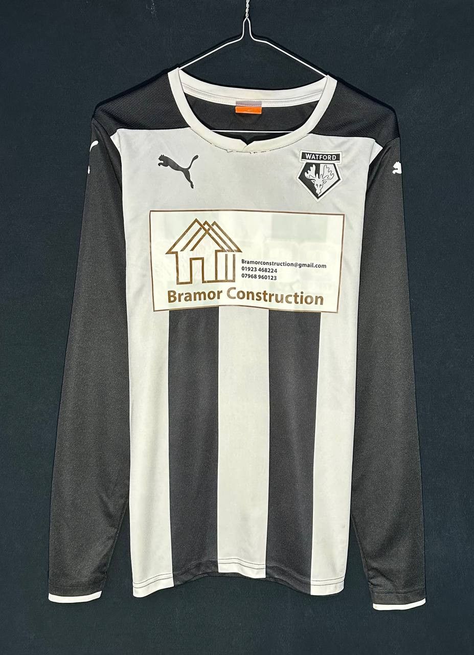 Puma Watford fc 2014 2015 Puma long sleeve jersey football soccer Size US M / EU 48-50 / 2 - 1 Thumbnail