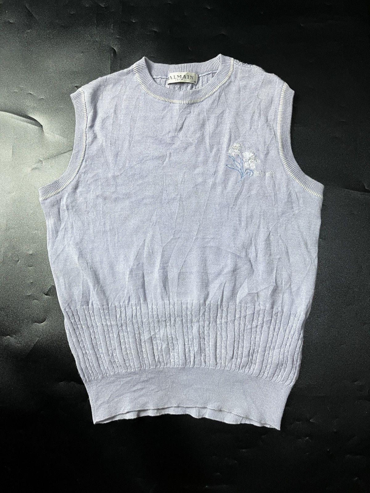 Balmain balmain paris flower knit Size US S / EU 44-46 / 1 - 1 Thumbnail