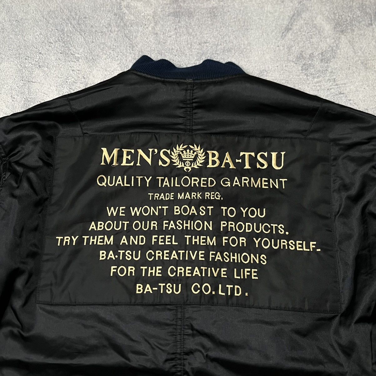Japanese Brand 💸NEED GONE💸 Reversible Bomber Jacket BA-TSU Type MA1 Size US XL / EU 56 / 4 - 2 Thumbnail