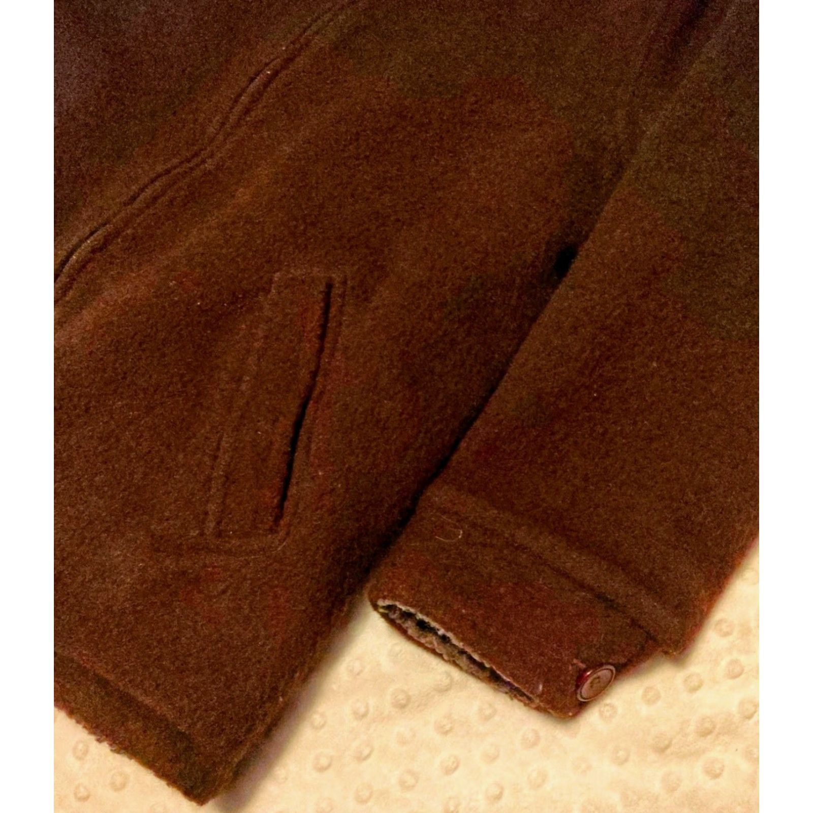 Vintage VINTAGE Peruvian Link Alpaca Collection Jacket Coat Womens Brown Long Sleeve Size S Regular Size S / US 4 / IT 40 - 2 Thumbnail