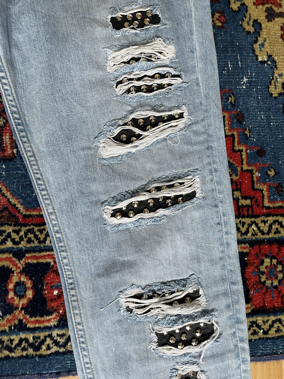 Philipp Plein Studded Philipp Plein Jeans Size US 32 / EU 48 - 3 Thumbnail