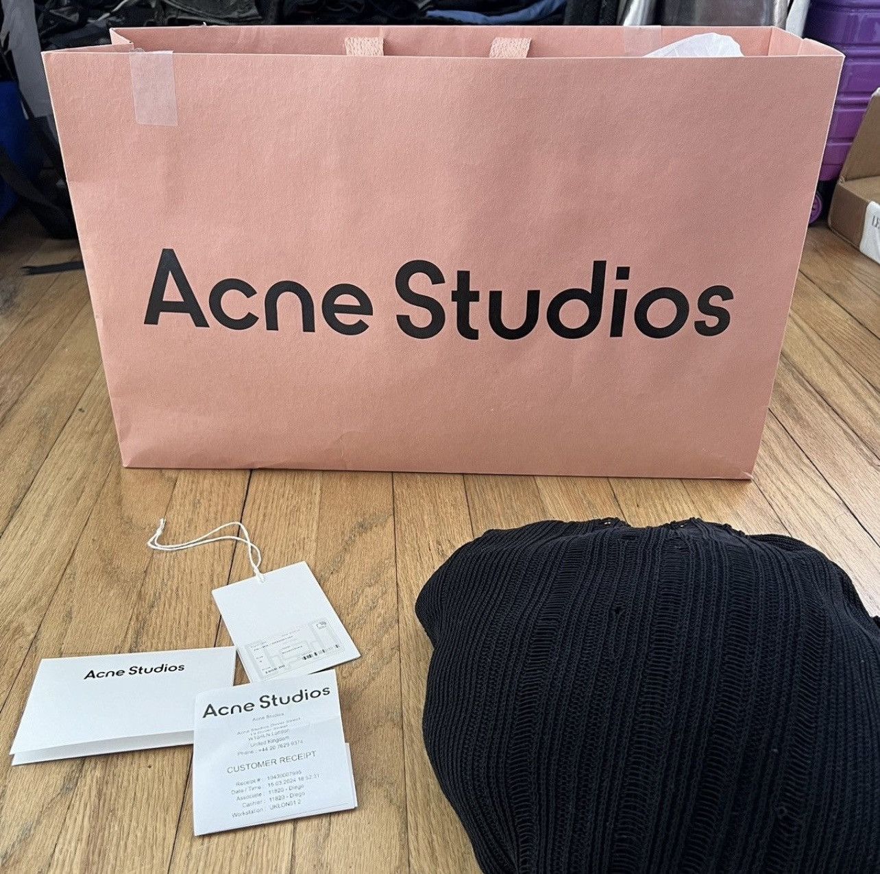 Acne Studios Acne Studios Open Knit Dress Size S / US 4 / IT 40 - 8 Thumbnail