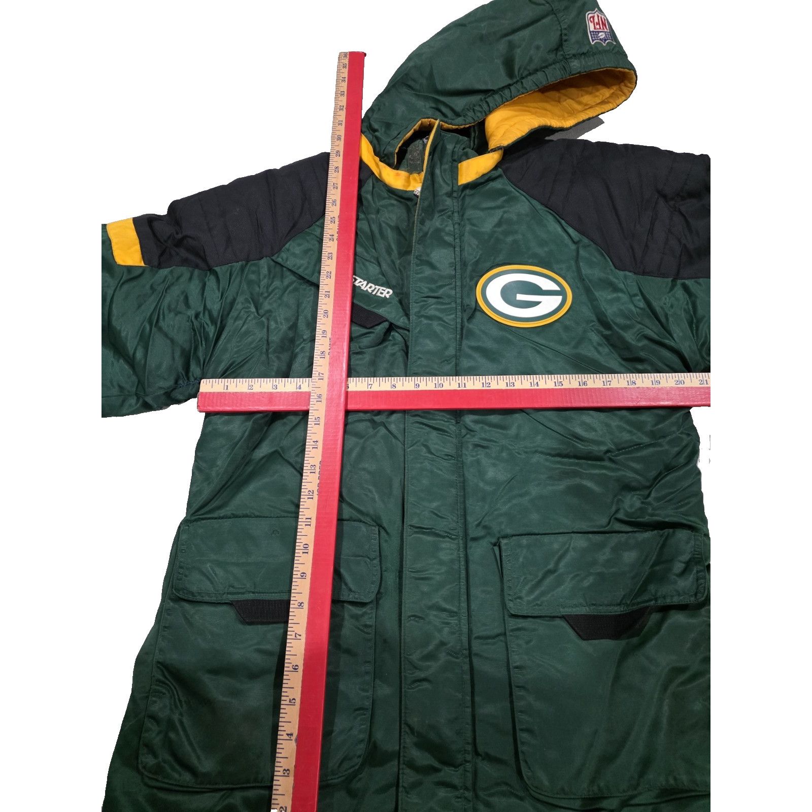 Starter Vintage Green Bay Packers NFL Pro Line STARTER Jacket XL Size US XL / EU 56 / 4 - 3 Thumbnail