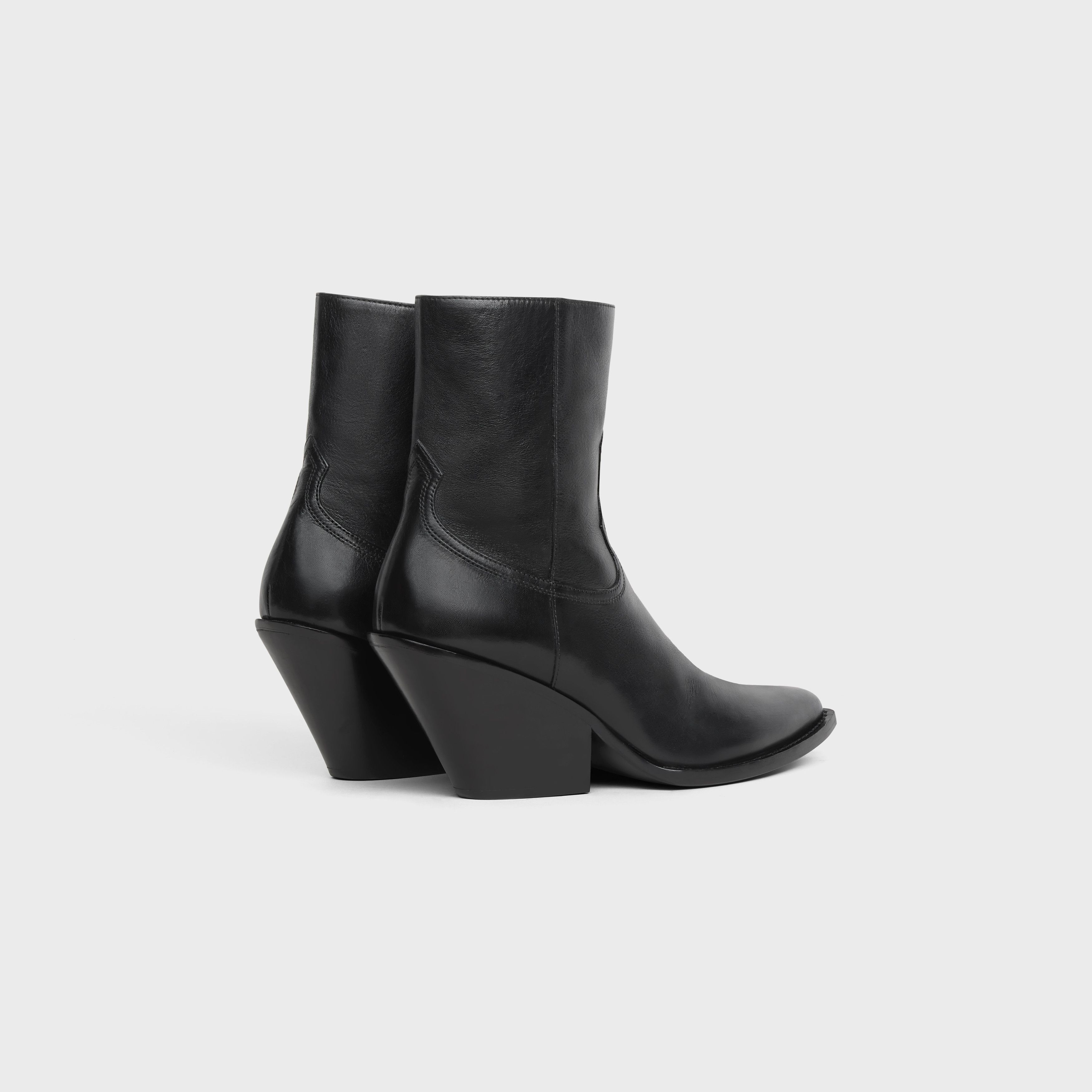 Celine o1y0725 Ankle Boots in Black Size US 7 / IT 37 - 4 Thumbnail