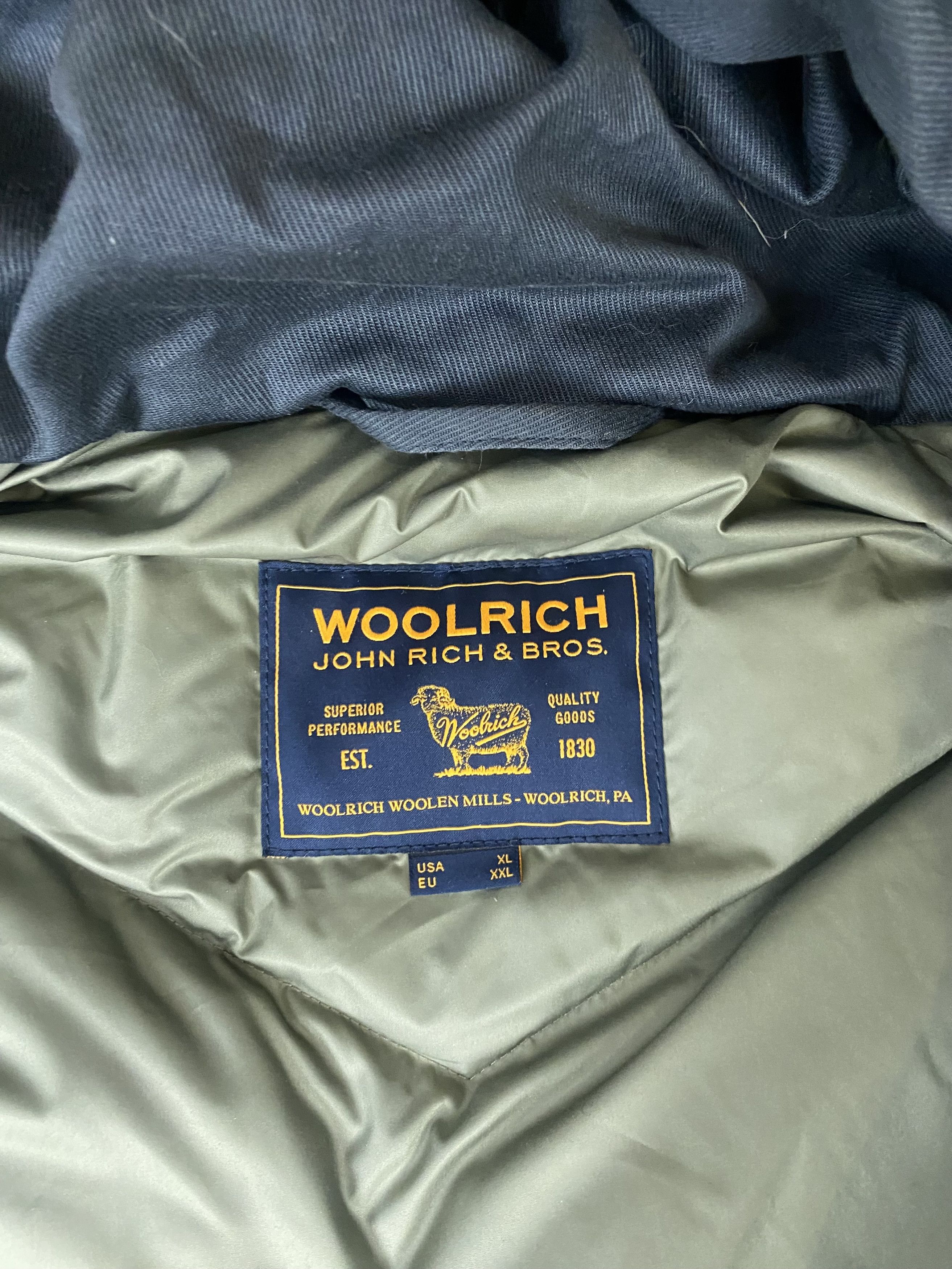 Woolrich Woolen Mills Woolrich Arctic Founder Tweed Parka Size US XXL / EU 58 / 5 - 7 Thumbnail