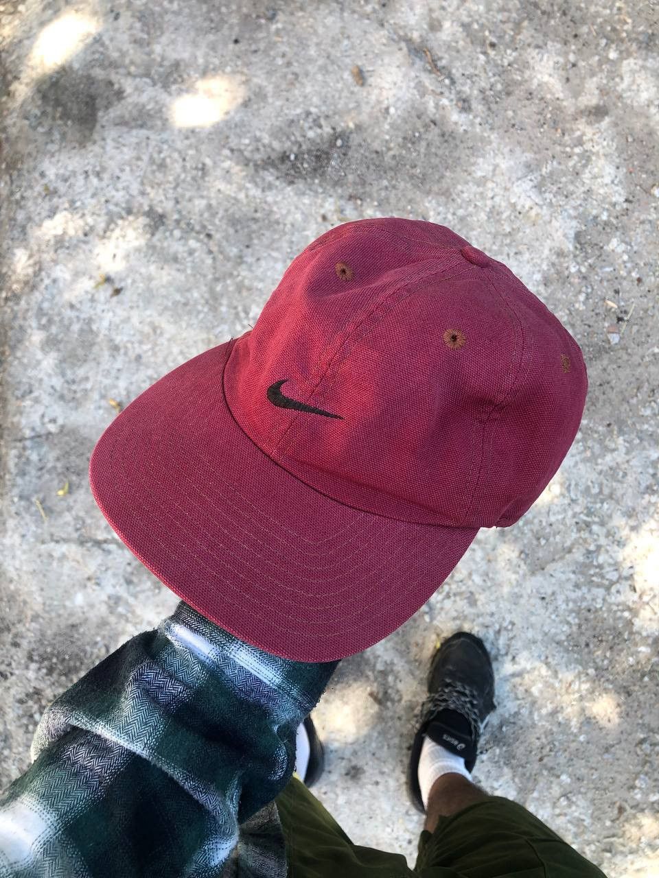 Nike × Vintage VERY RARE NIKE BIG LOGO SWOOSH CAP JAPAN STYLE Y2K 90s RETRO Size ONE SIZE - 2 Thumbnail