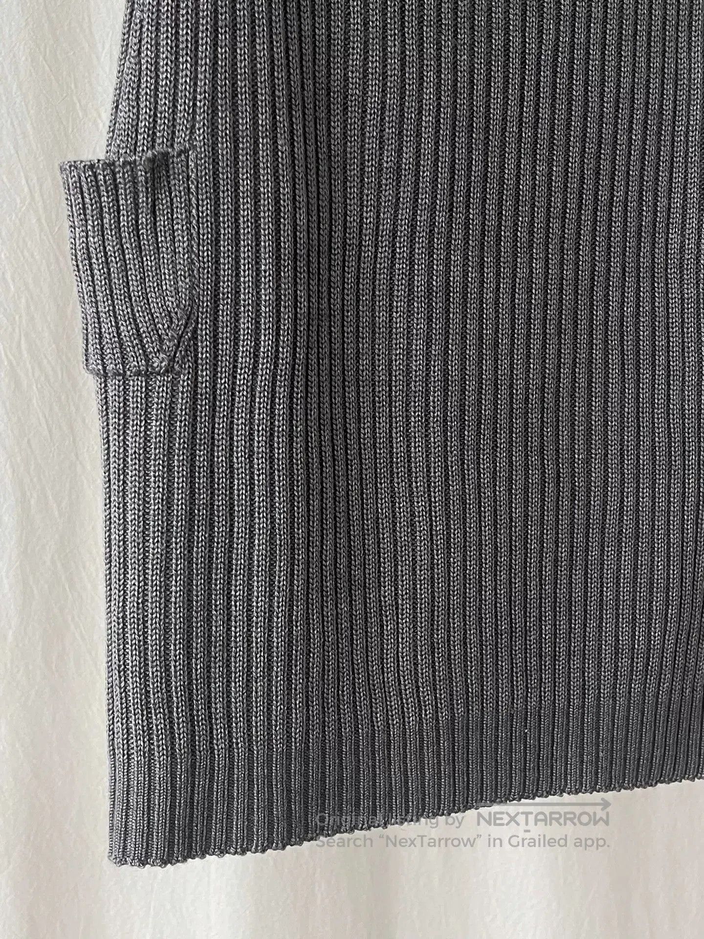 Issey Miyake Issey Miyake Ribbed Knit Skirt. Size 24" / US 00 / IT 34 - 7 Thumbnail