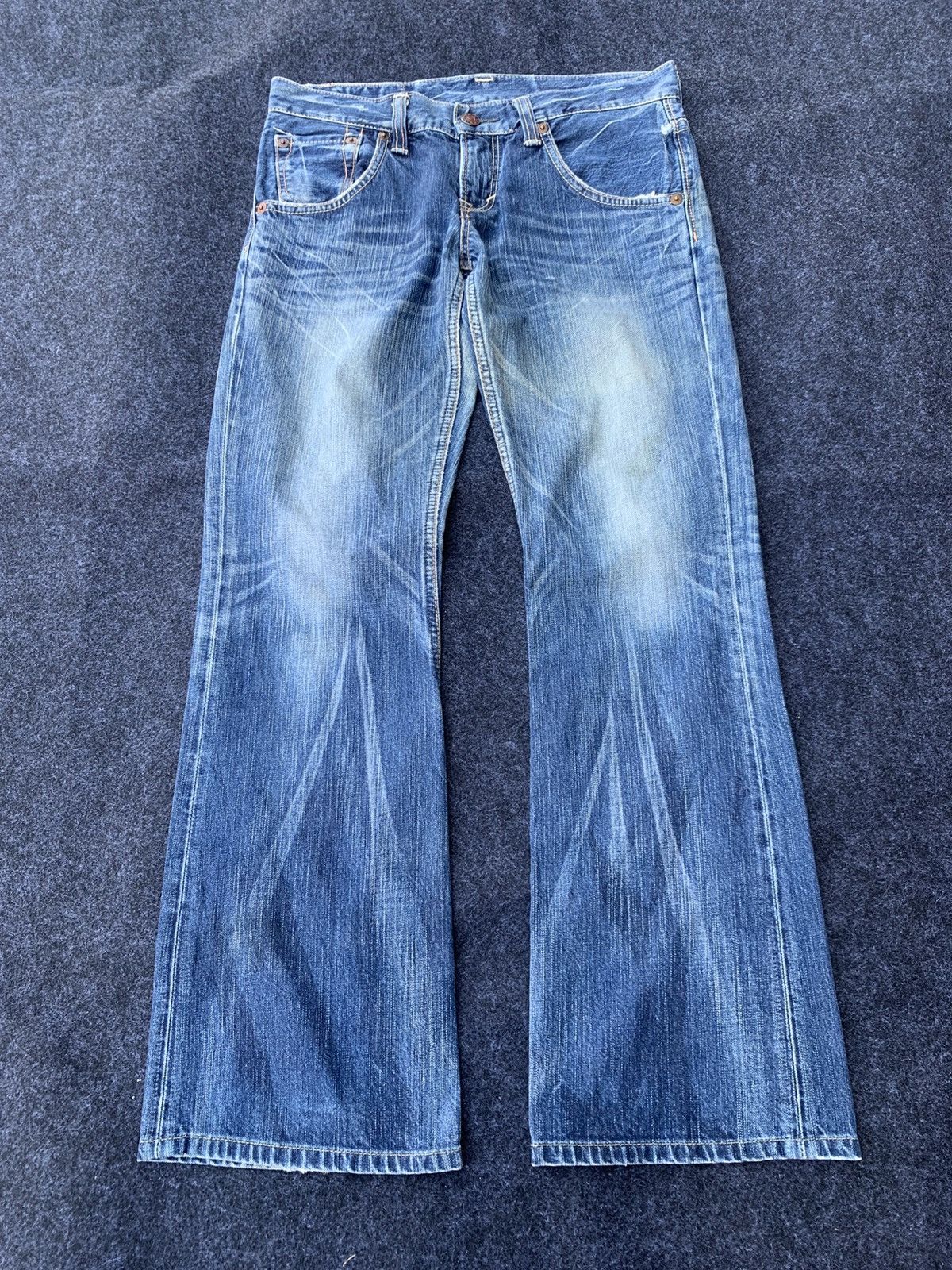 Edwin FLARE EDWIN 503 BLUE TRIP. SALE ONLY JAPAN 🇯🇵 Size US 32 / EU 48 - 1 Thumbnail