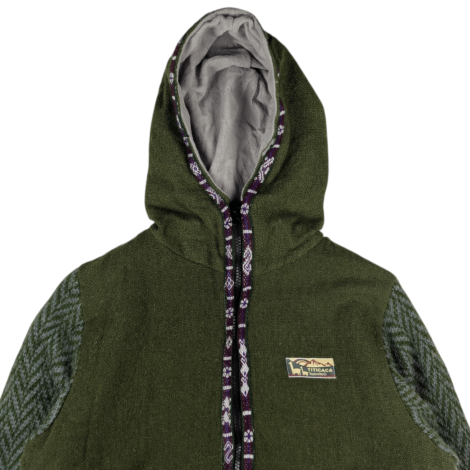 Japanese Brand TITICACA Multicolor Christmas Thanksgiving Wool Knit Hoodie Size US S / EU 44-46 / 1 - 6 Thumbnail