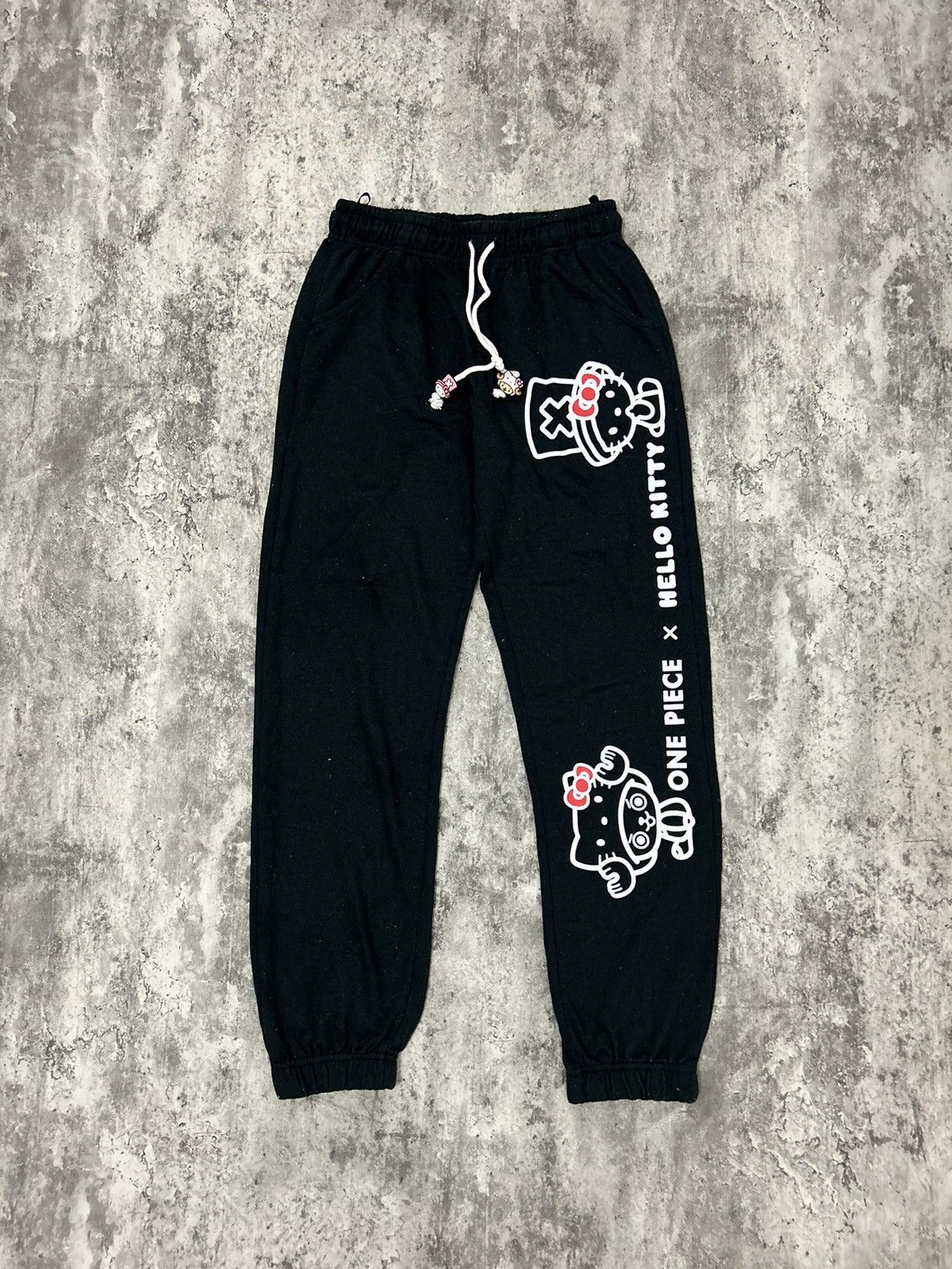 Cartoon Network × Japanese Brand × One Piece One Piece x Hello Kitty Jogger Pans Size US 28 / EU 44 - 1 Thumbnail