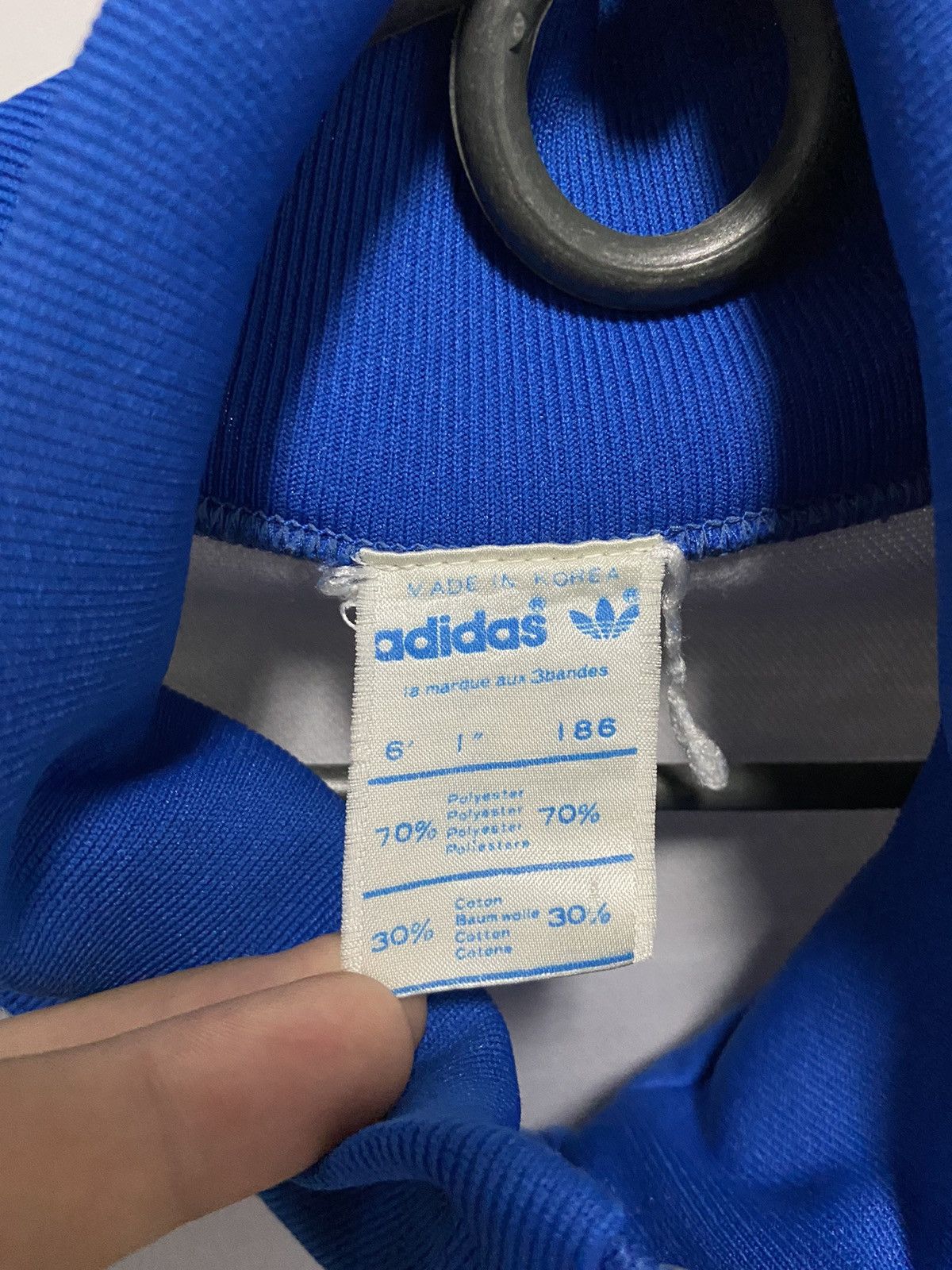 Adidas × Vintage Adidas Vintage Windbreaker Light Jacket Sweatshirt Stripes Size US L / EU 52-54 / 3 - 4 Thumbnail