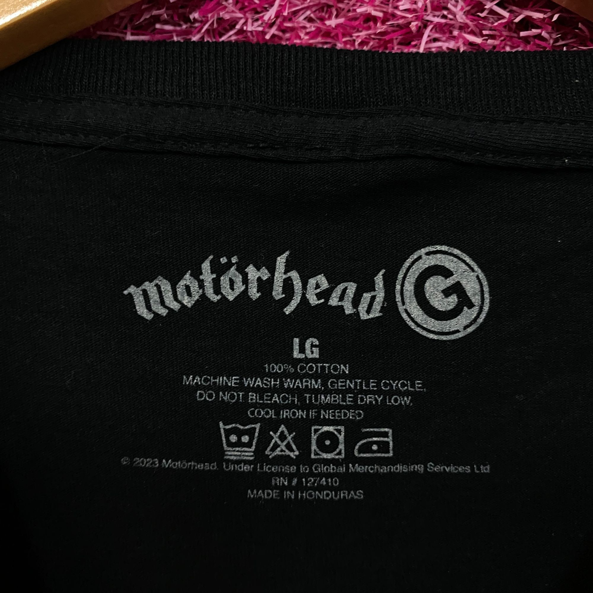 Other Motorhead Ace of Spades Snaggletooth Logo Graphic T-Shirt La Size US L / EU 52-54 / 3 - 4 Thumbnail