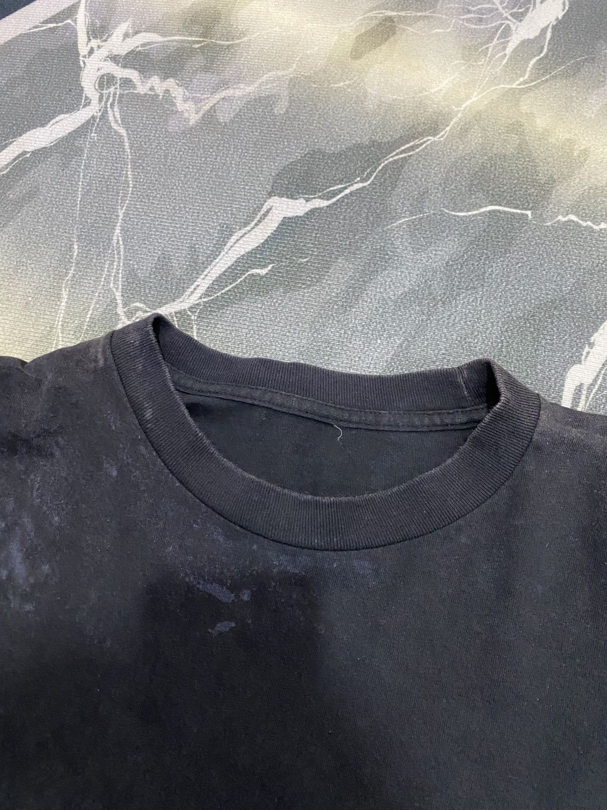 Vintage 🖤BLACKFRIDAY🖤Vintage 90s Blank Tee Size US XL / EU 56 / 4 - 3 Thumbnail