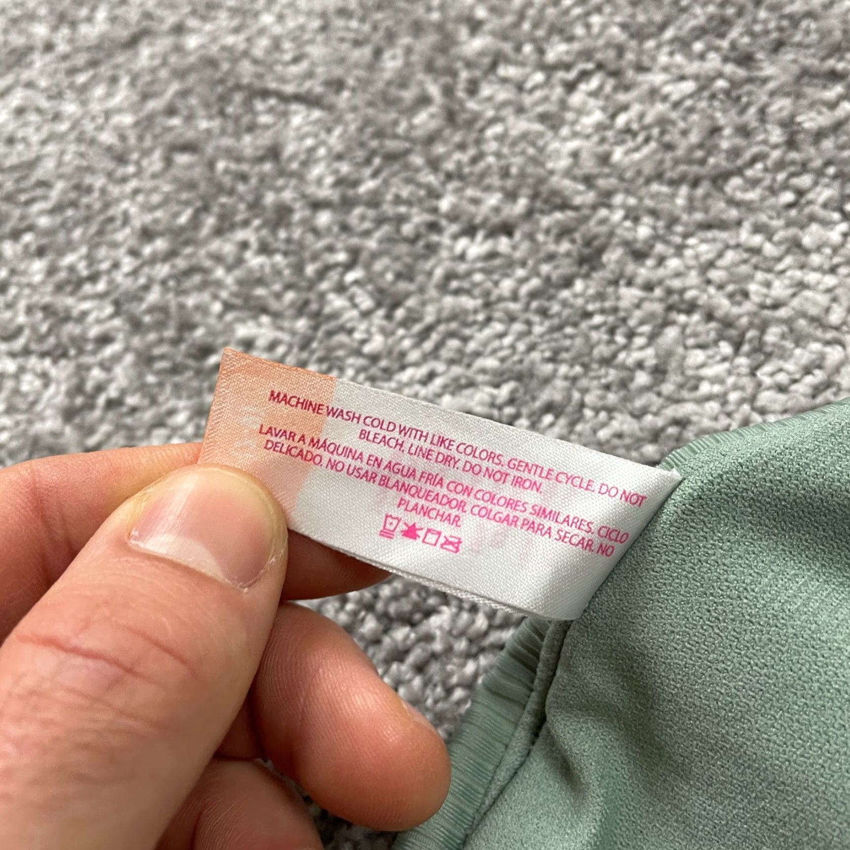 Vintage VINTAGE No Boundaries Women's Bikini Bottom Summer Beach Swimwear Small Pastel Green Side Tie Nylon Spandex Size 32" / US 10 / IT 46 - 5 Thumbnail