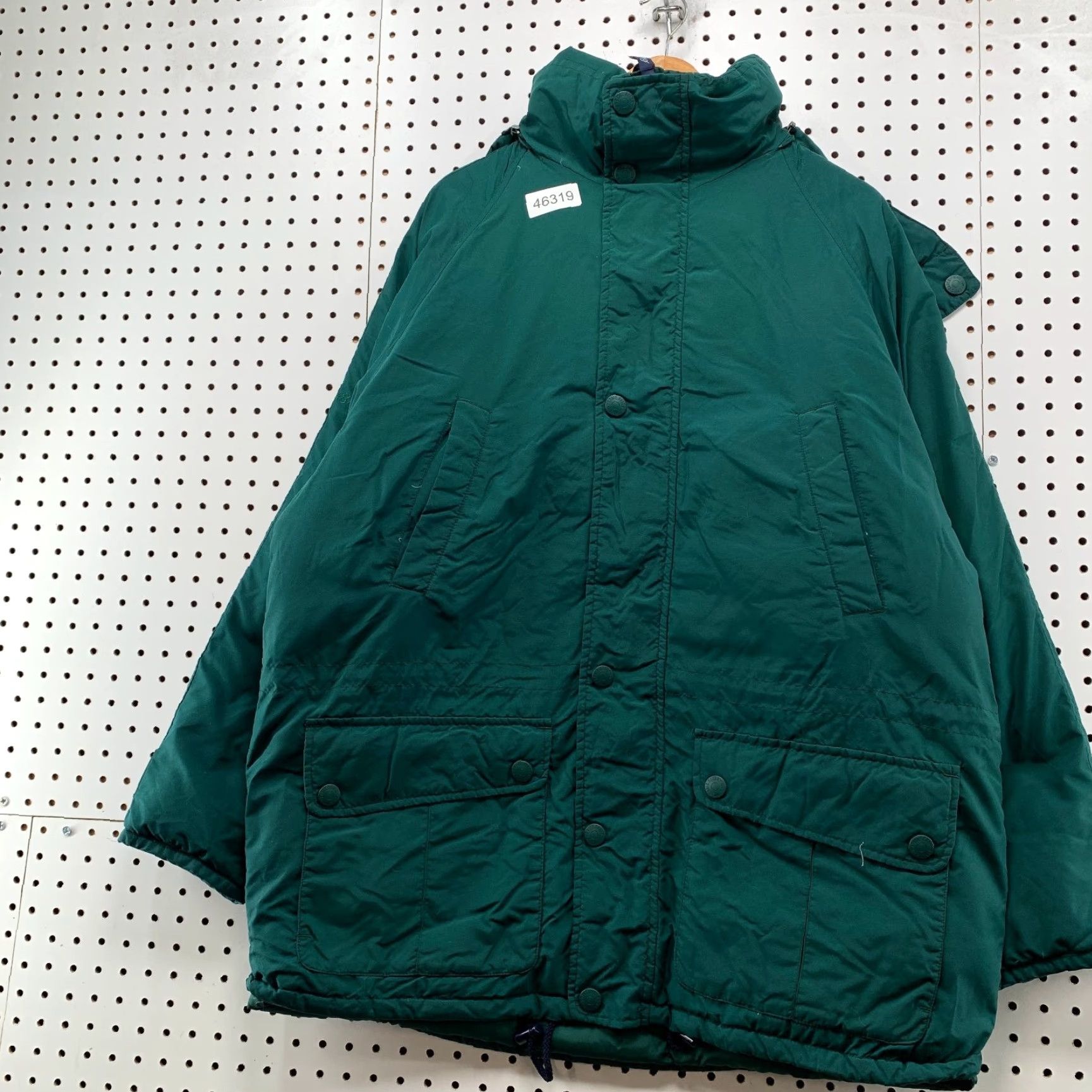 Eddie Bauer VINTAGE Eddie Bauer Down Parka Jacket Mens L Green Outdoor Hooded Heavyweight Size US L / EU 52-54 / 3 - 5 Thumbnail
