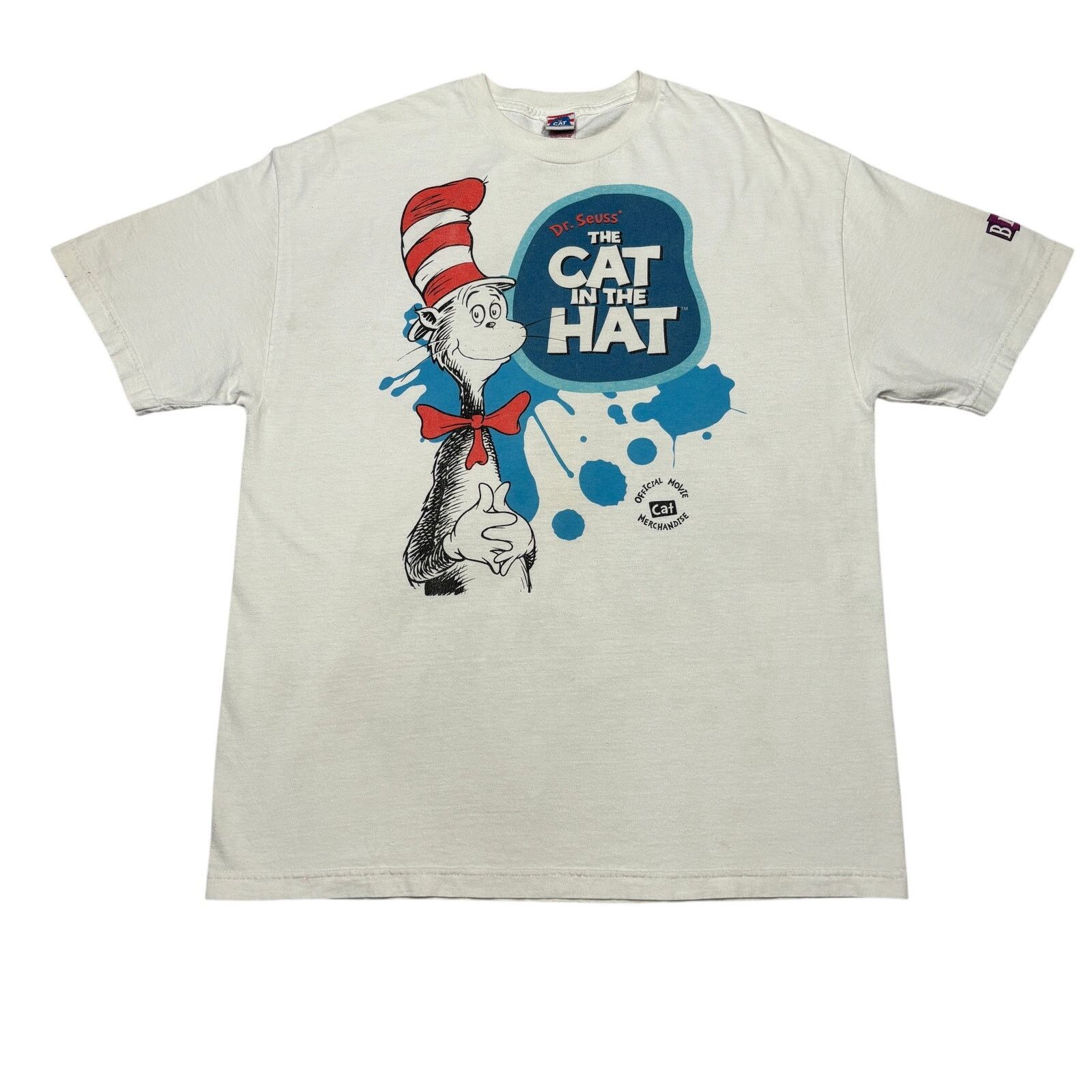 Universal Studios × Vintage Vintage 2003 The Cat In The Cat Dr Seuss Shirt XL Movie Size US XL / EU 56 / 4 - 1 Thumbnail