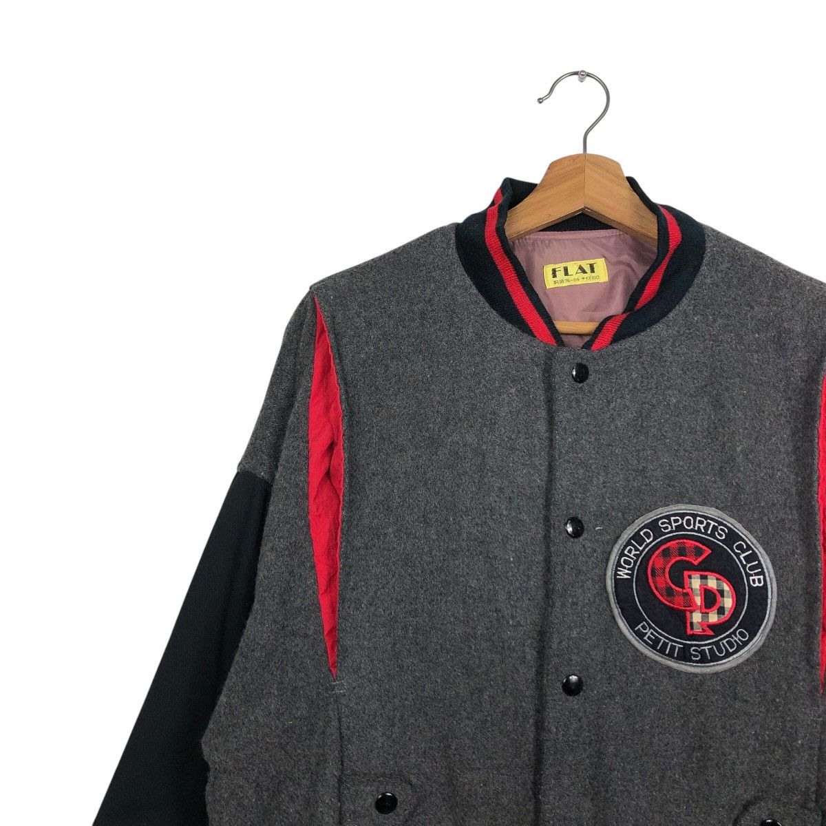 Japanese Brand 📌Vintage Bomber Jacket World Sports Club Big Logo Size US M / EU 48-50 / 2 - 8 Thumbnail