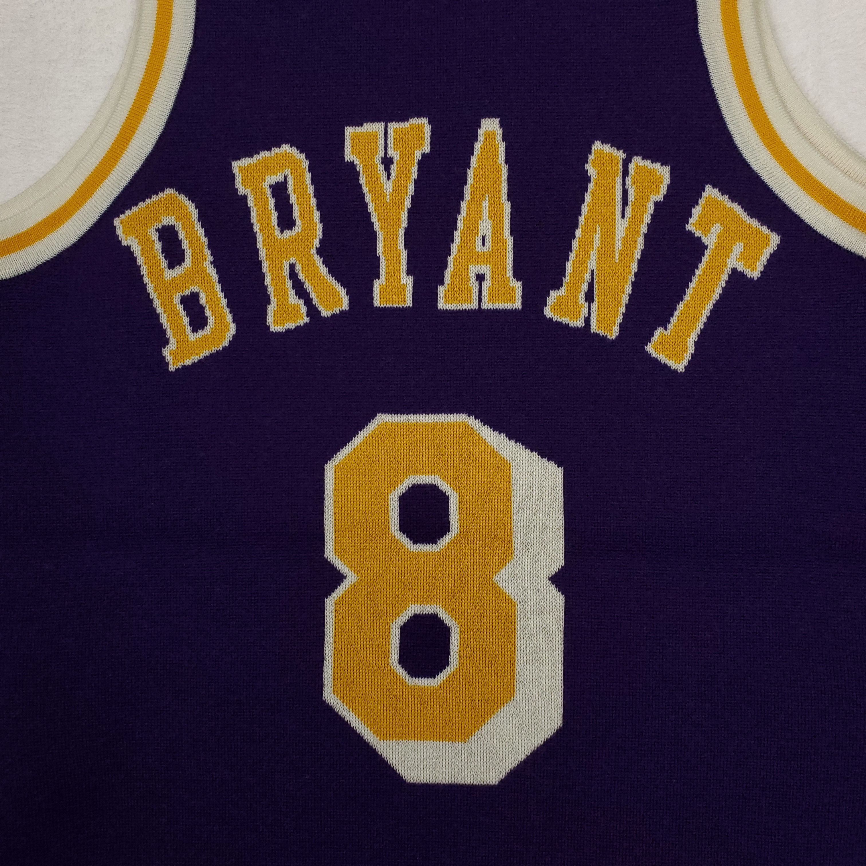 CLOT × Mitchell & Ness Kobe Bryant LA Lakers Mitchell & Ness Knit Jersey Small Size US S / EU 44-46 / 1 - 9 Thumbnail