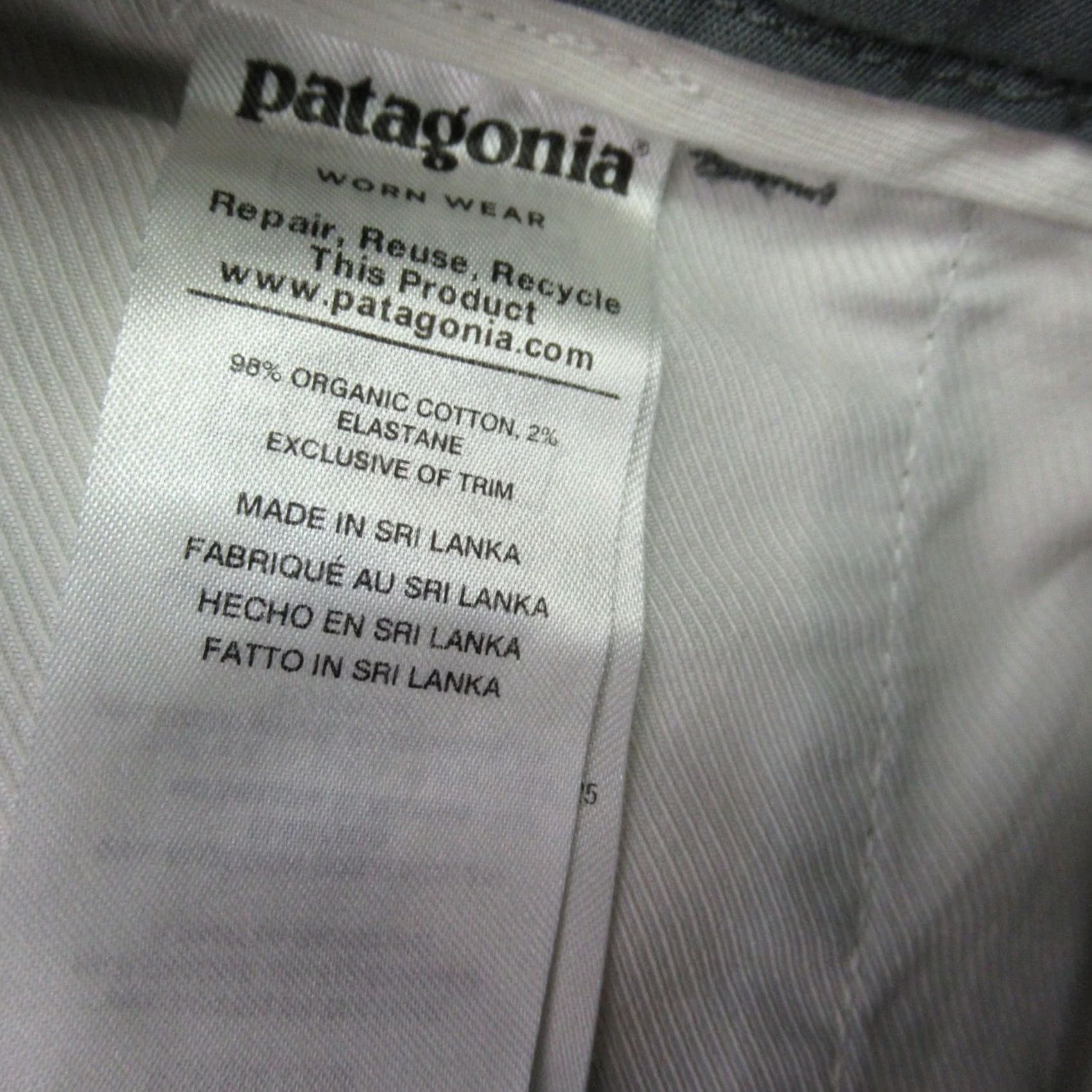 Patagonia Patagonia Shorts Womens 4 Chino Lightweight Hiking Pockets Casual Gray Size 27" / US 4 / IT 40 - 4 Thumbnail