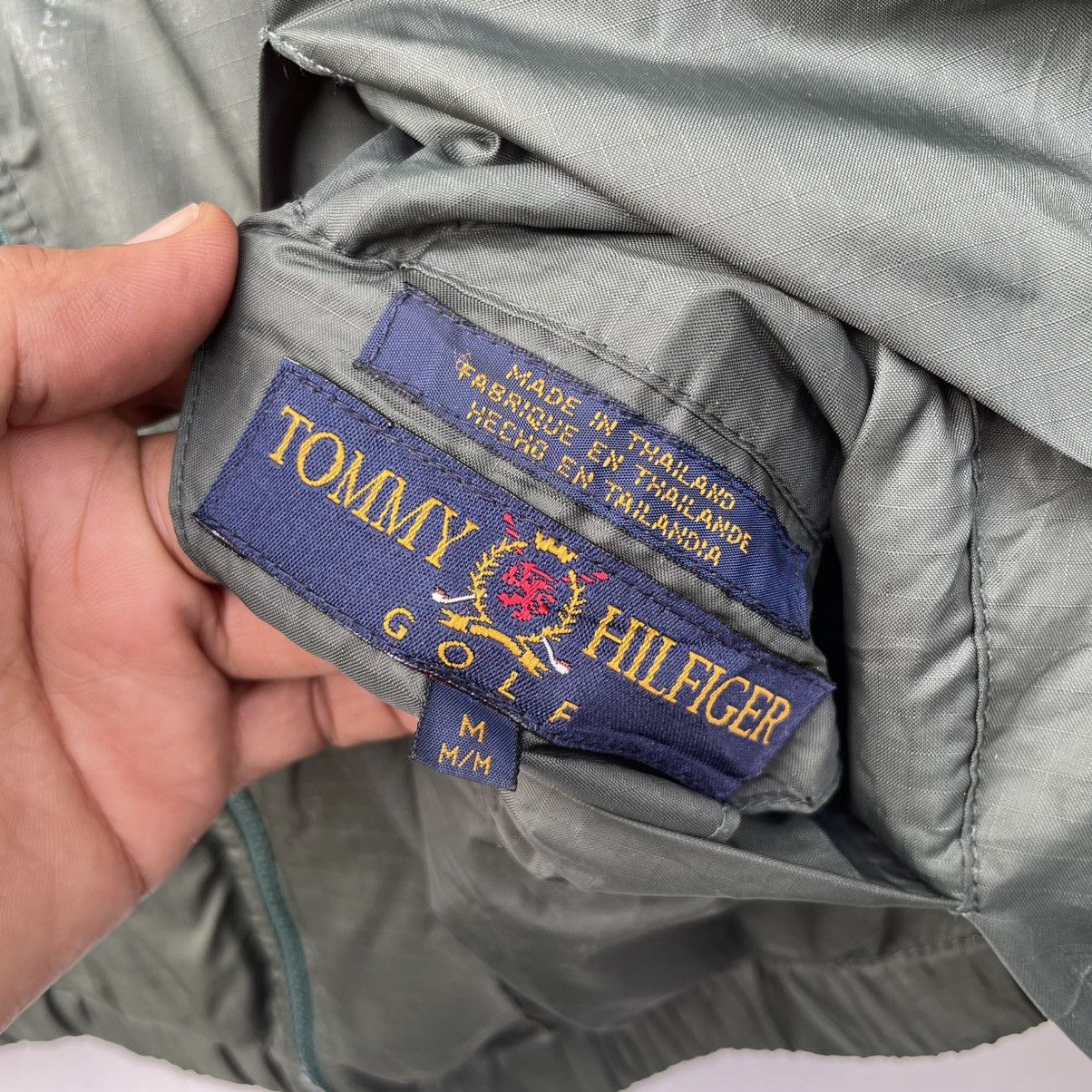 Tommy Hilfiger × Vintage 💥Vintage Tommy Hilfiger Golf Reversible Jacket Size US M / EU 48-50 / 2 - 11 Thumbnail