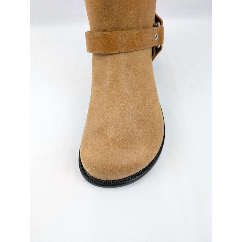 Loewe o1rshd1 Campo Biker Boots in Brown Size US 8 / EU 41 - 15 Thumbnail