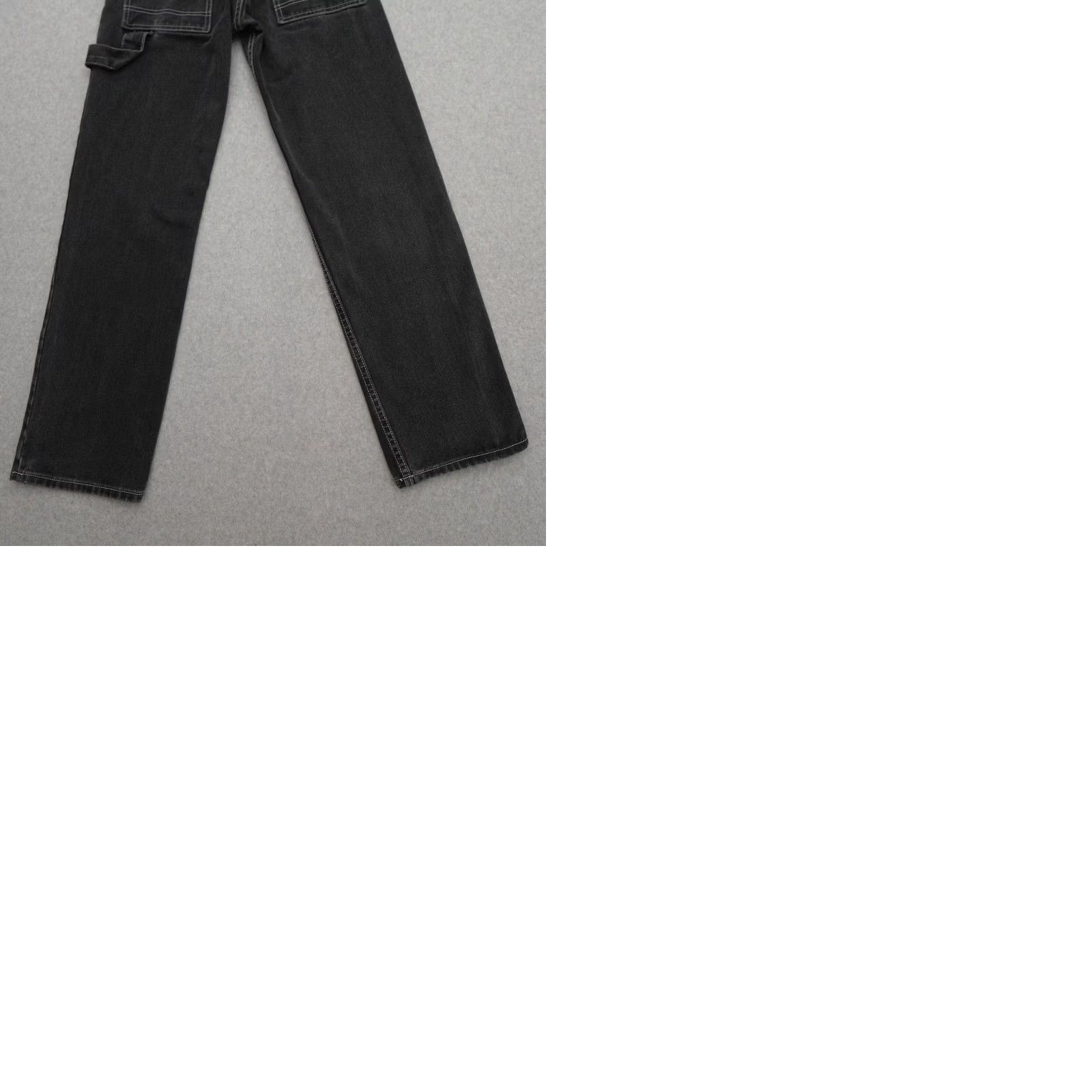 Vintage J. GALT Jeans Womens Size Small Carpenter High-Rise Pants Cinch Waist 24x32 - Pre-Owned Size 28" / US 6 / IT 42 - 10 Thumbnail